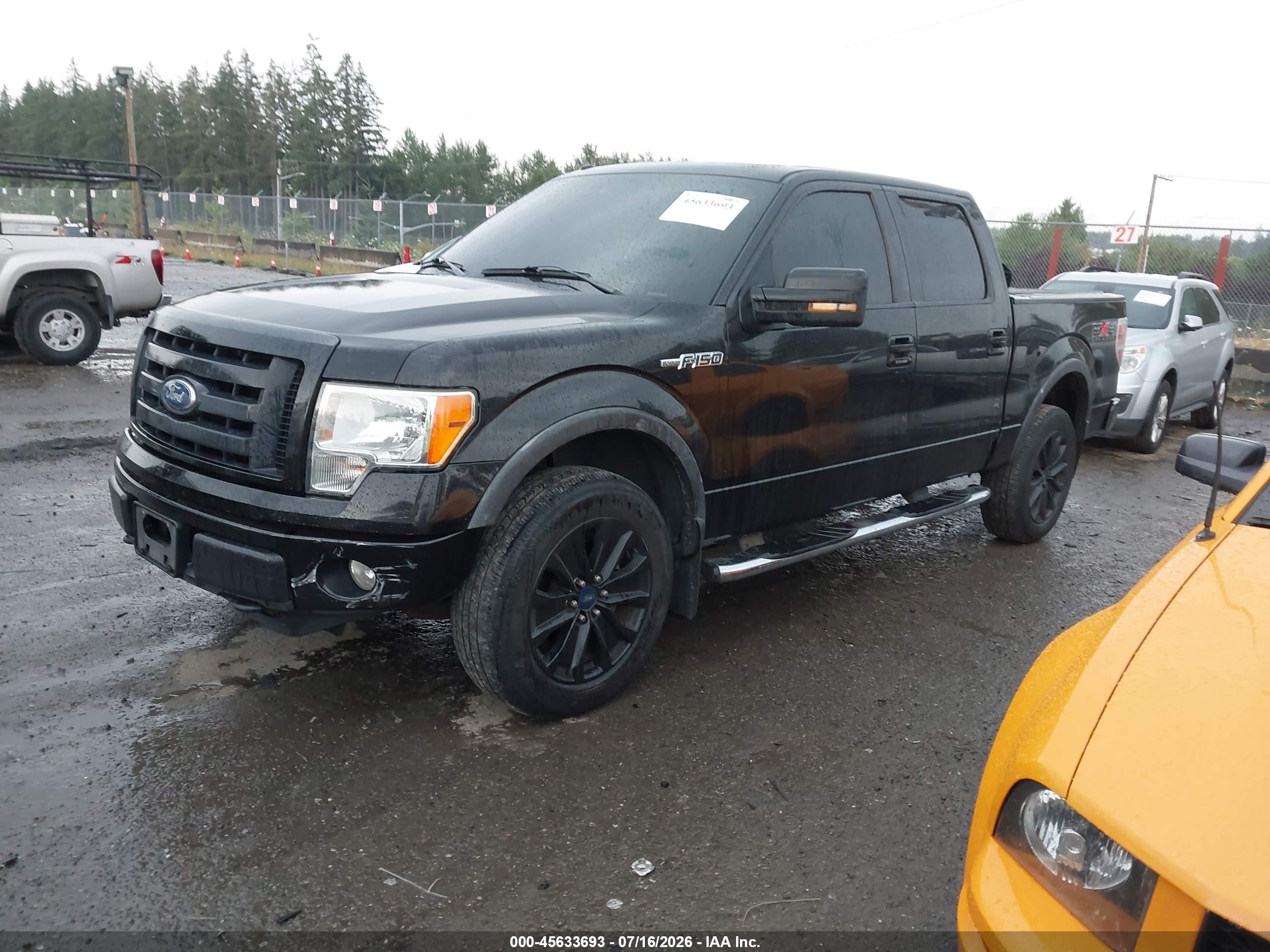 2010 Ford F-150 Fx4/harley-davidson/king Ranch/lariat/platinum/xl/xlt Black vin: 1FTFW1EV2AFA03497