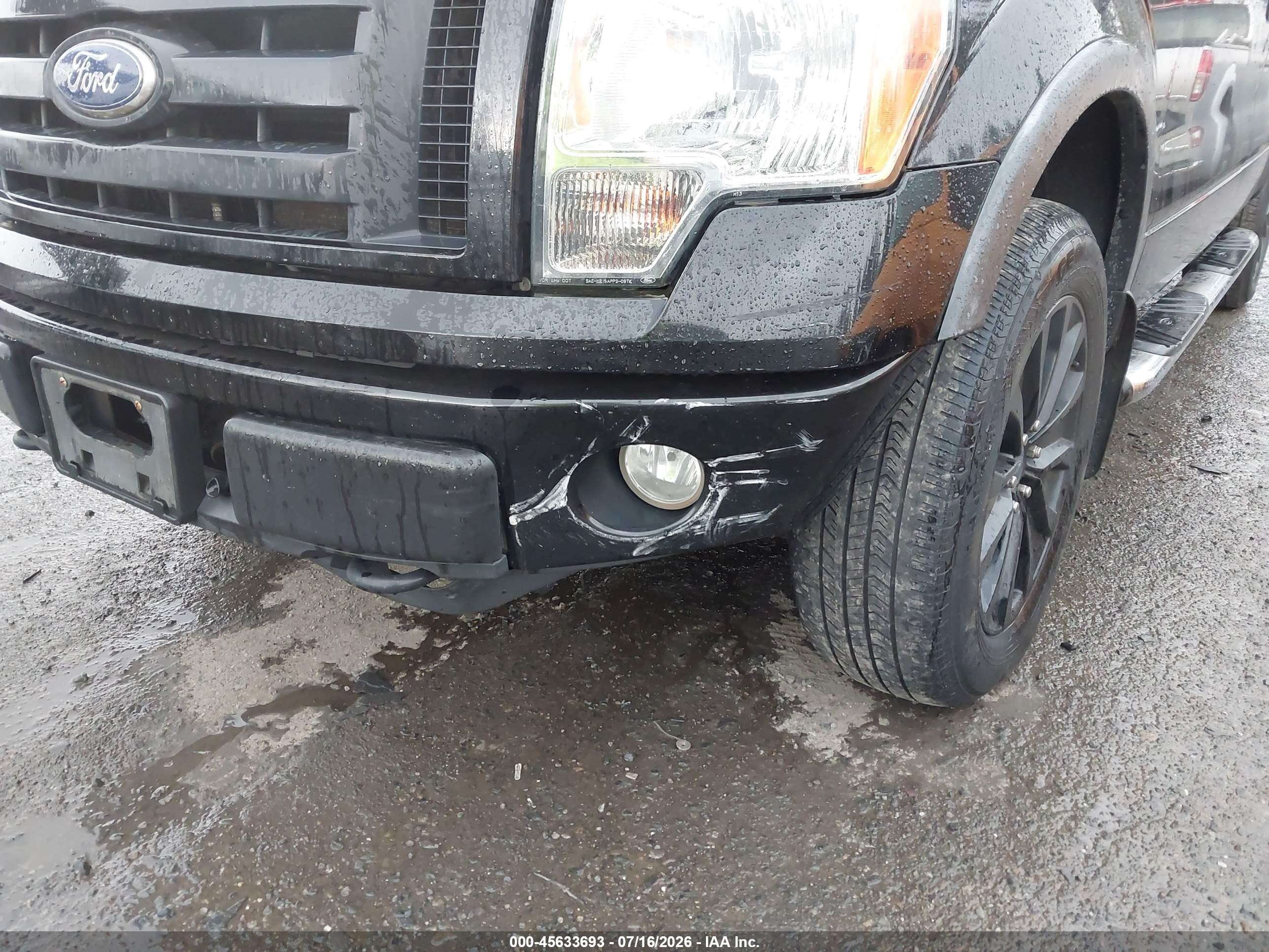 2010 Ford F-150 Fx4/harley-davidson/king Ranch/lariat/platinum/xl/xlt Black vin: 1FTFW1EV2AFA03497