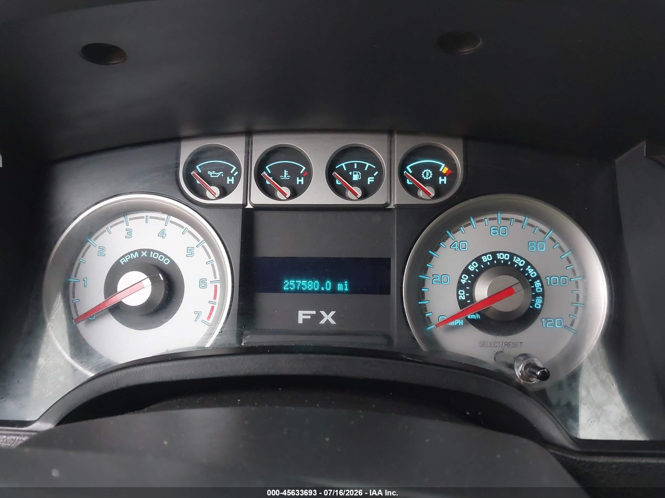 2010 Ford F-150 Fx4/harley-davidson/king Ranch/lariat/platinum/xl/xlt Black vin: 1FTFW1EV2AFA03497