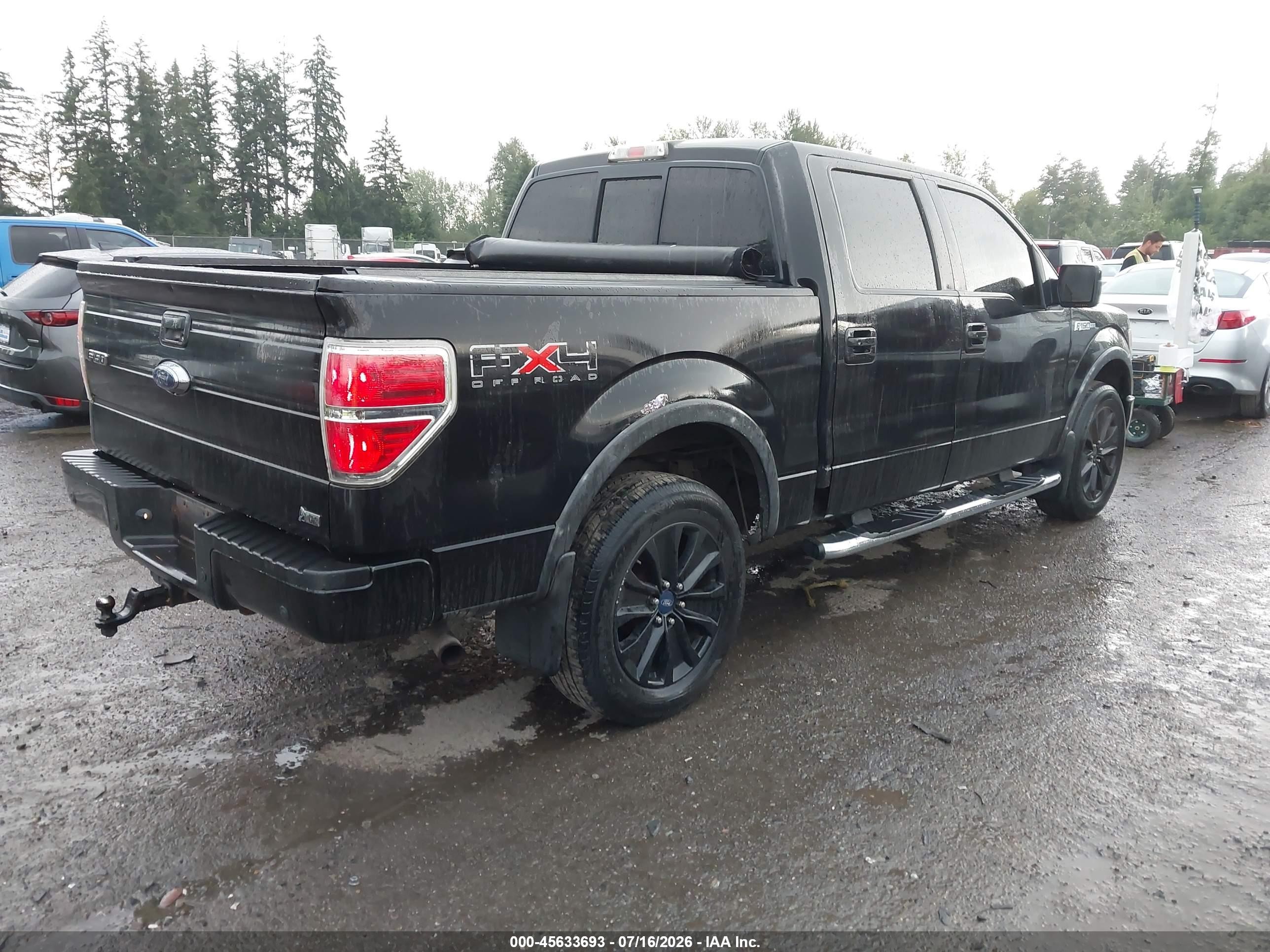 2010 Ford F-150 Fx4/harley-davidson/king Ranch/lariat/platinum/xl/xlt Black vin: 1FTFW1EV2AFA03497