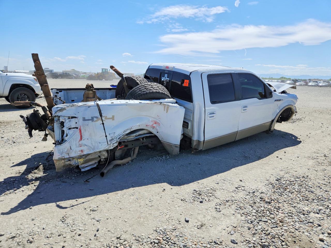 2010 Ford F150 Supercrew White vin: 1FTFW1EV2AFA03516