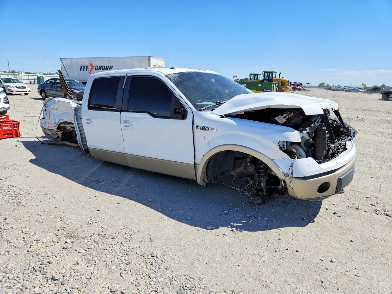 2010 Ford F150 Supercrew White vin: 1FTFW1EV2AFA03516