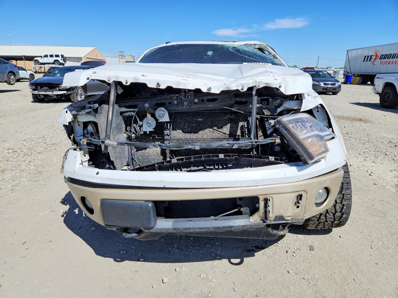 2010 Ford F150 Supercrew White vin: 1FTFW1EV2AFA03516
