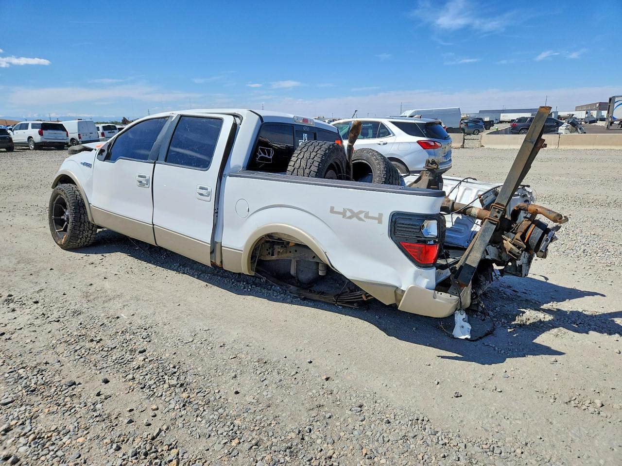 2010 Ford F150 Supercrew White vin: 1FTFW1EV2AFA03516