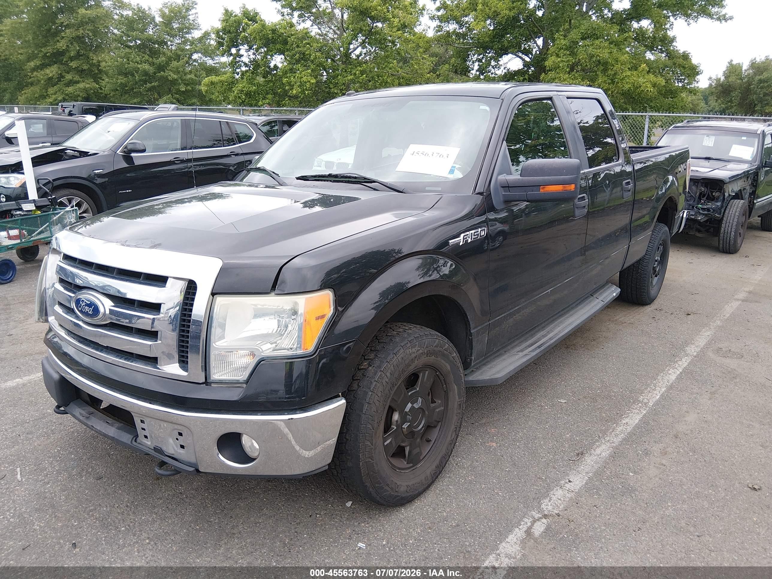2010 Ford F-150 Fx4/harley-davidson/king Ranch/lariat/platinum/xl/xlt Black vin: 1FTFW1EV2AFB29651
