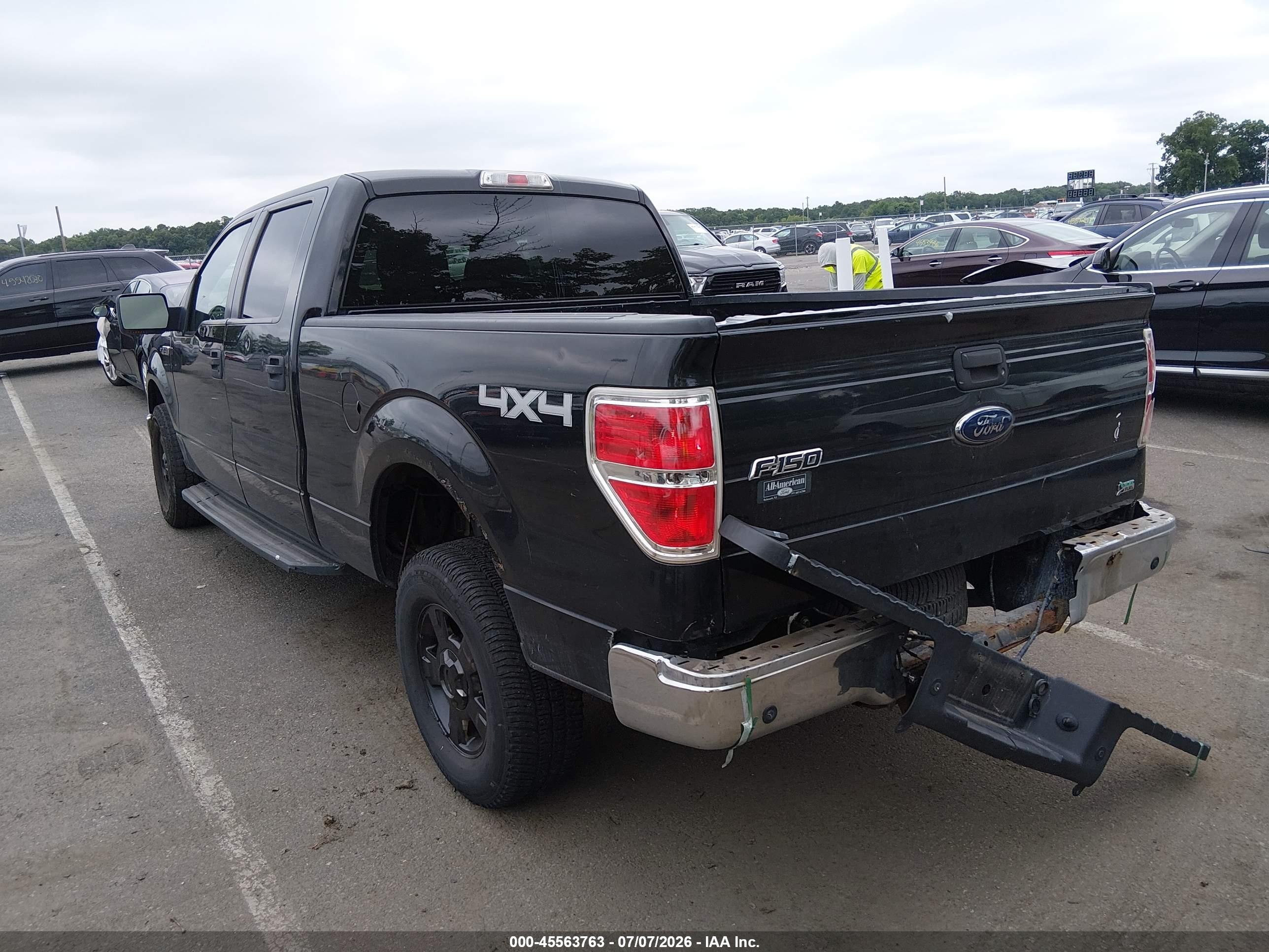 2010 Ford F-150 Fx4/harley-davidson/king Ranch/lariat/platinum/xl/xlt Black vin: 1FTFW1EV2AFB29651