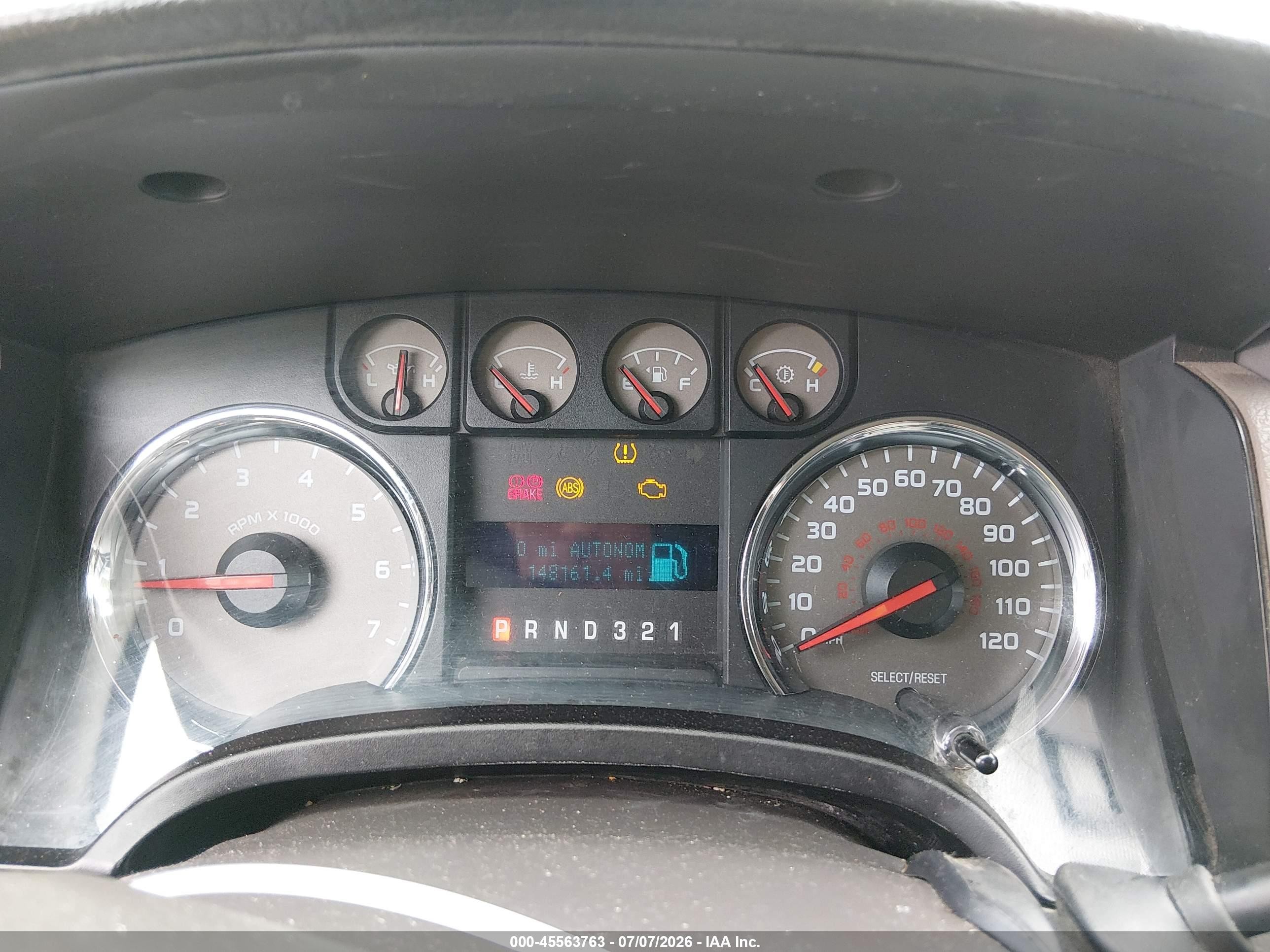 2010 Ford F-150 Fx4/harley-davidson/king Ranch/lariat/platinum/xl/xlt Black vin: 1FTFW1EV2AFB29651