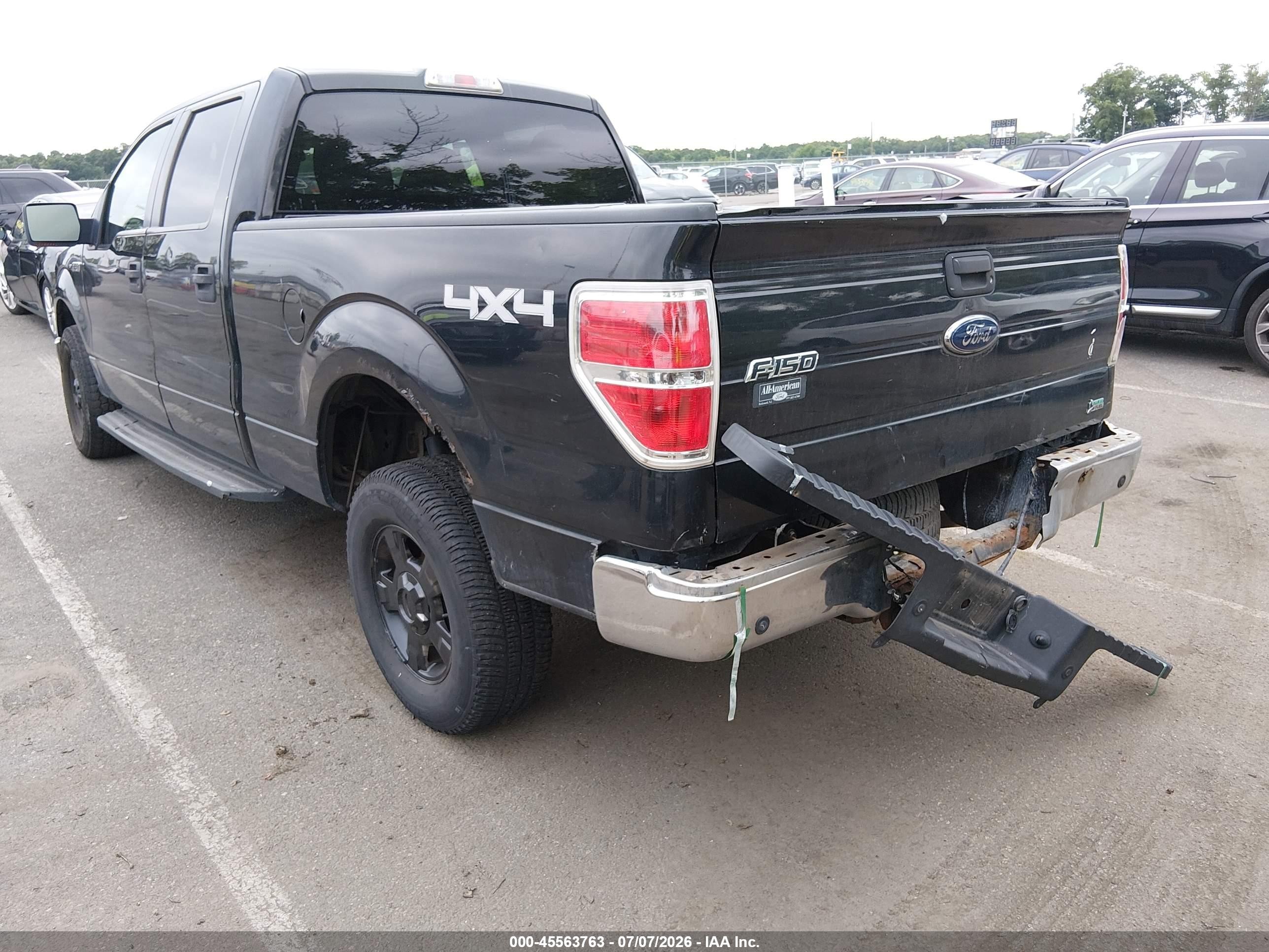 2010 Ford F-150 Fx4/harley-davidson/king Ranch/lariat/platinum/xl/xlt Black vin: 1FTFW1EV2AFB29651