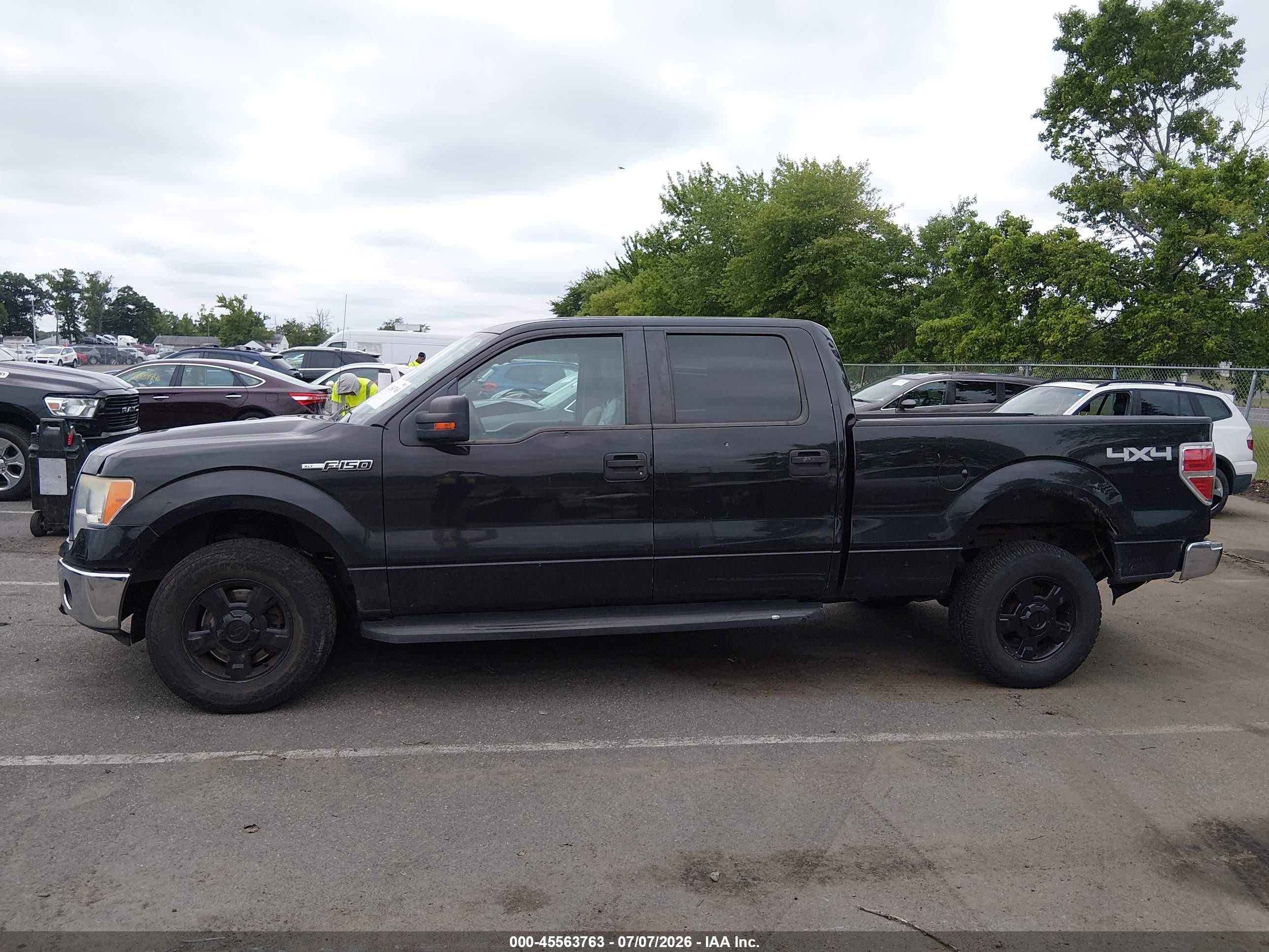 2010 Ford F-150 Fx4/harley-davidson/king Ranch/lariat/platinum/xl/xlt Black vin: 1FTFW1EV2AFB29651