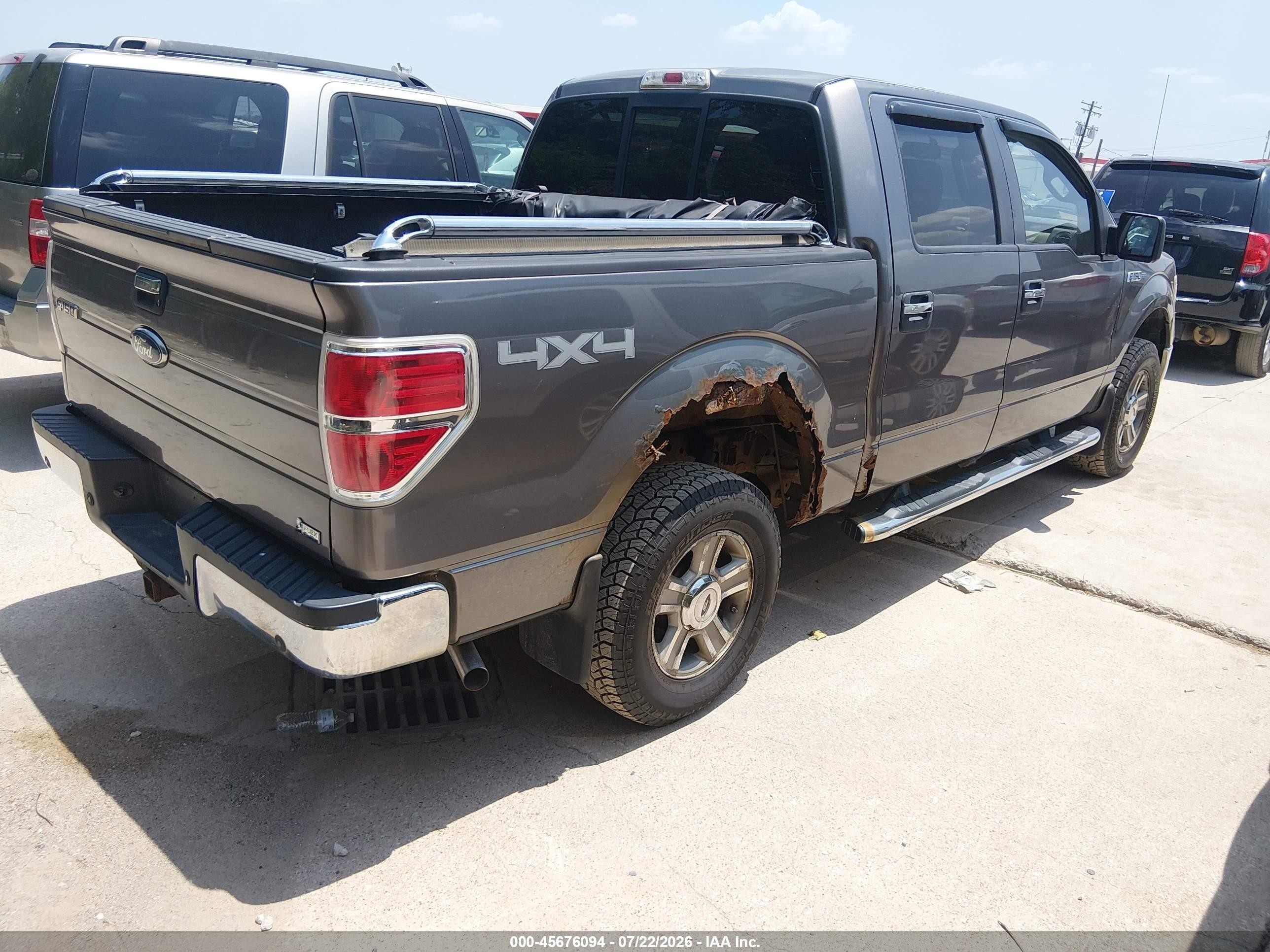 2010 Ford F-150 Fx4/harley-davidson/king Ranch/lariat/platinum/xl/xlt Gray vin: 1FTFW1EV2AFB55229