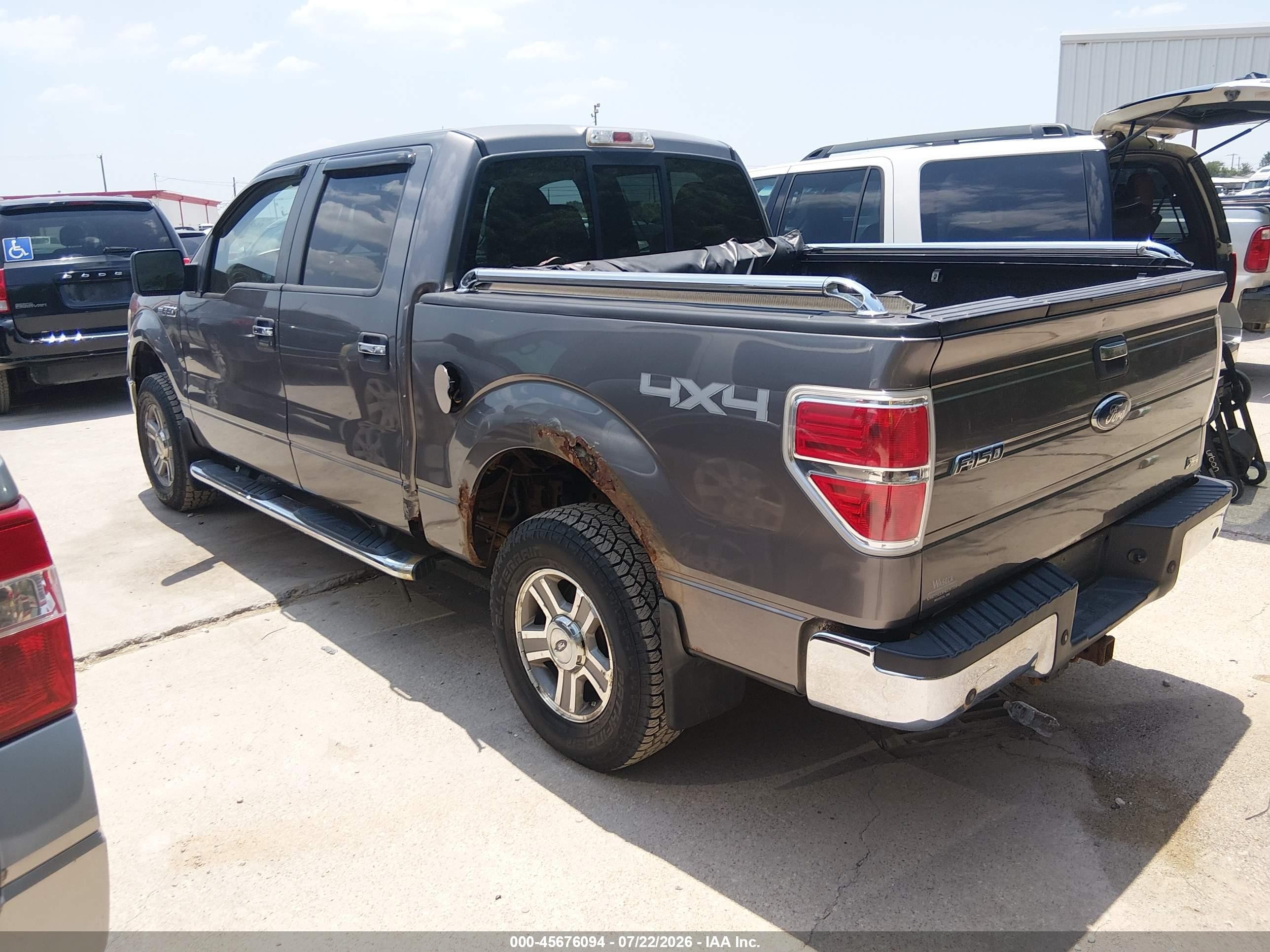 2010 Ford F-150 Fx4/harley-davidson/king Ranch/lariat/platinum/xl/xlt Gray vin: 1FTFW1EV2AFB55229