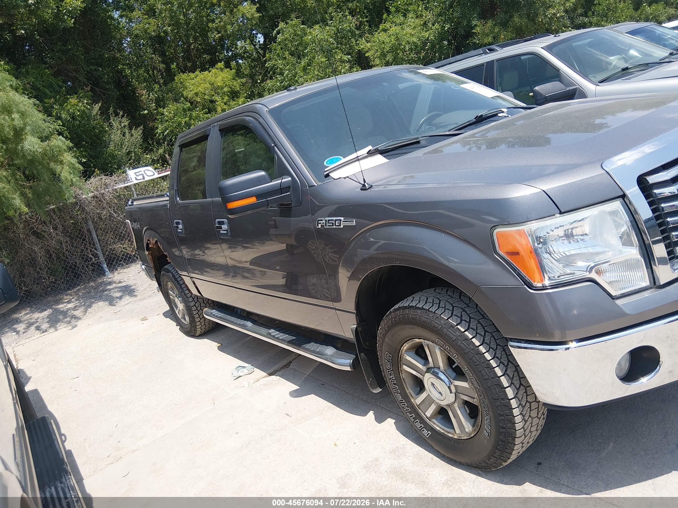 2010 Ford F-150 Fx4/harley-davidson/king Ranch/lariat/platinum/xl/xlt Gray vin: 1FTFW1EV2AFB55229