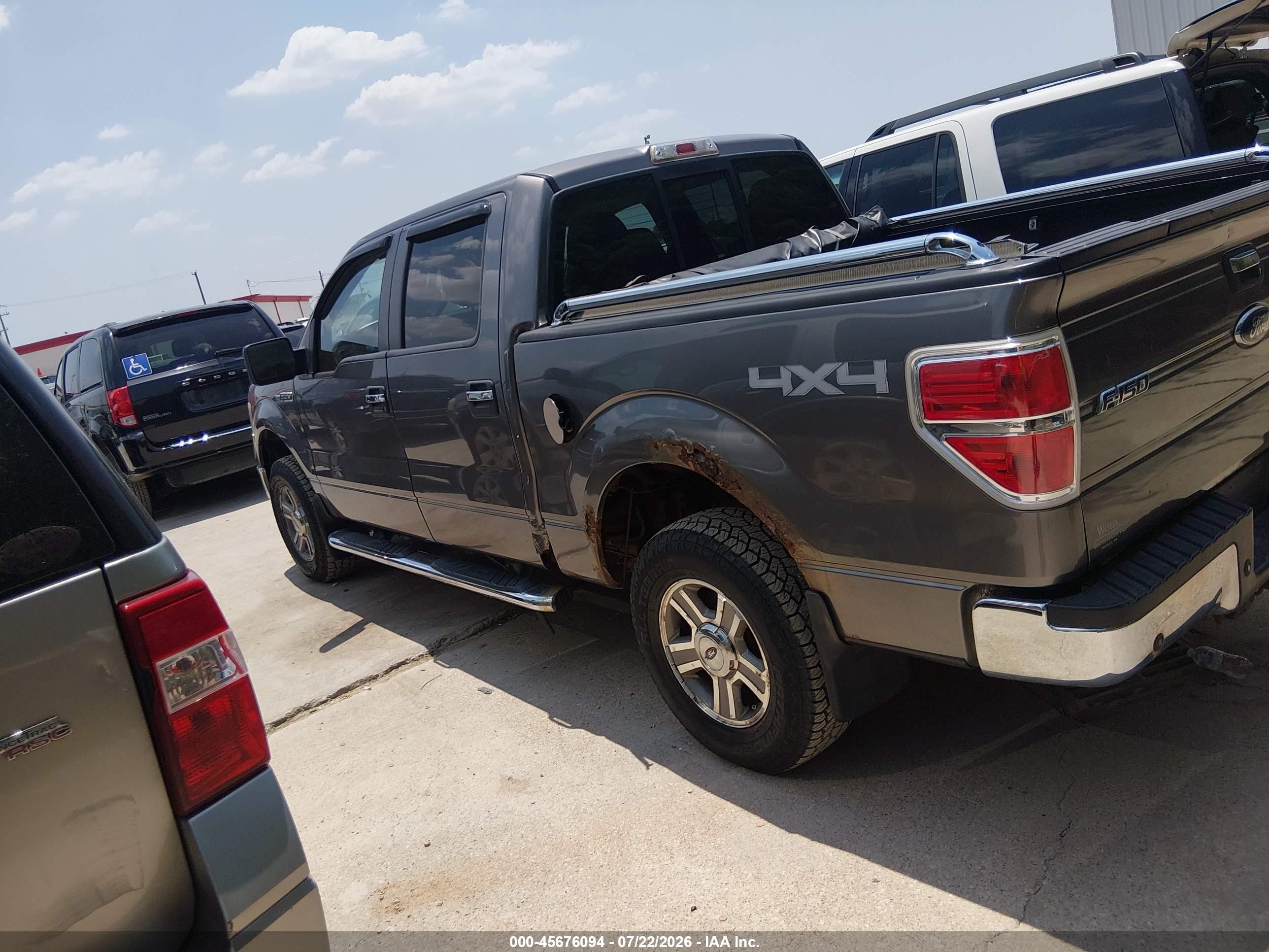 2010 Ford F-150 Fx4/harley-davidson/king Ranch/lariat/platinum/xl/xlt Gray vin: 1FTFW1EV2AFB55229