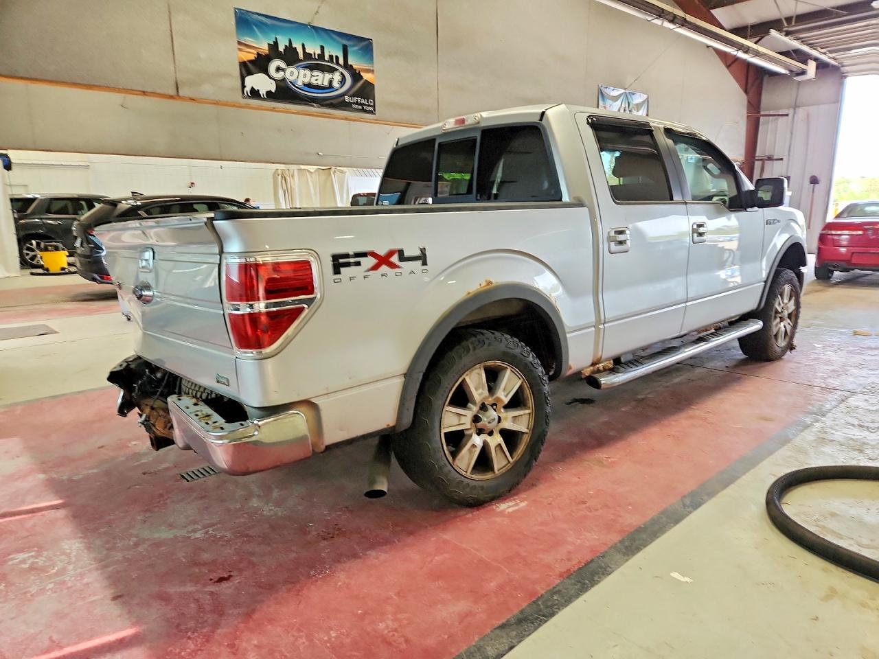 2010 Ford F150 Supercrew Silver vin: 1FTFW1EV2AFB61323