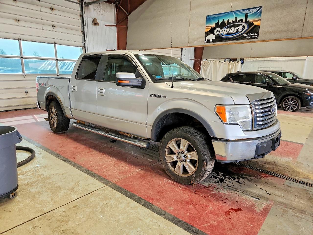 2010 Ford F150 Supercrew Silver vin: 1FTFW1EV2AFB61323
