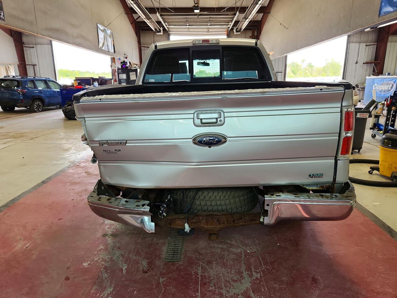 2010 Ford F150 Supercrew Silver vin: 1FTFW1EV2AFB61323