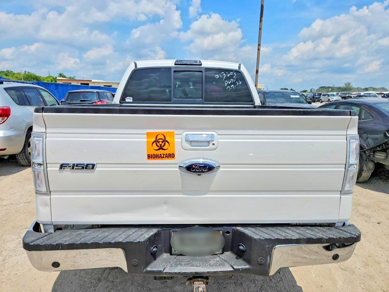 2010 Ford F150 Supercrew White vin: 1FTFW1EV2AFB91647