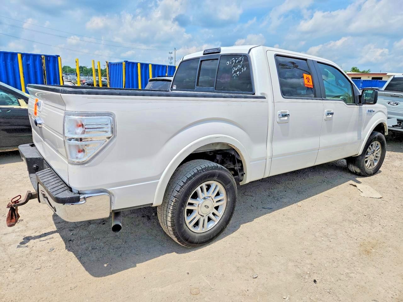 2010 Ford F150 Supercrew White vin: 1FTFW1EV2AFB91647