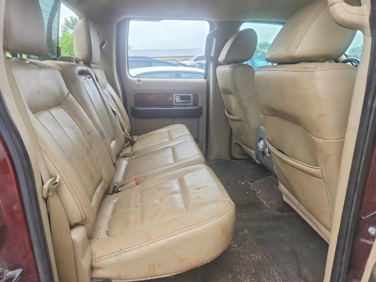 2010 Ford F150 Supercrew Burgundy vin: 1FTFW1EV2AFB93608