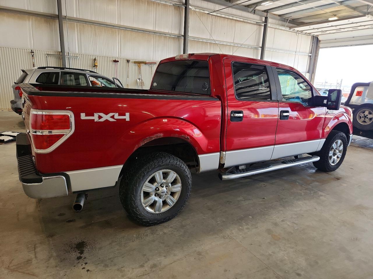 2010 Ford F150 Supercrew Burgundy vin: 1FTFW1EV2AFB94760