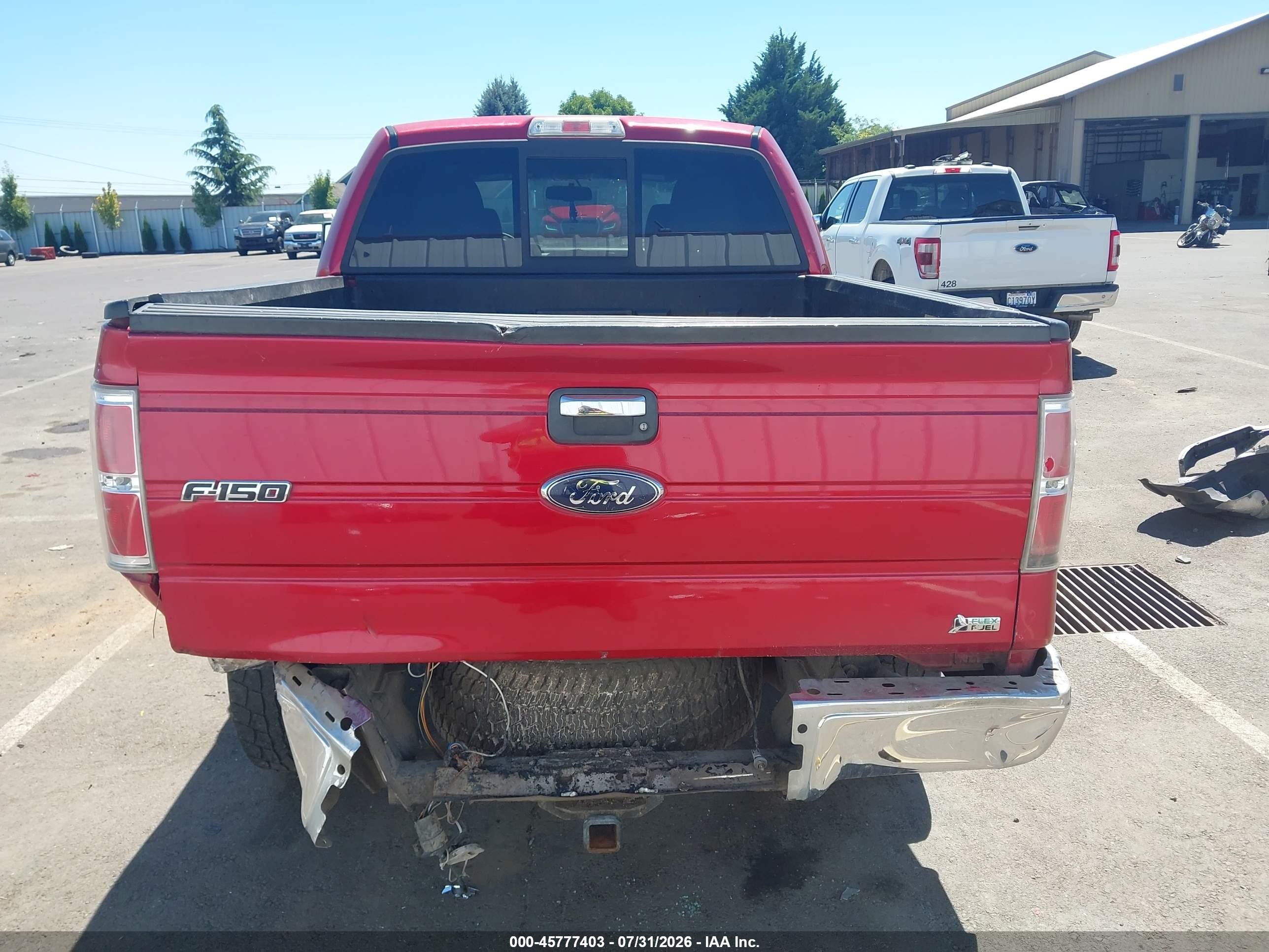 2010 Ford F-150 Fx4/harley-davidson/king Ranch/lariat/platinum/xl/xlt Красный vin: 1FTFW1EV2AFC43231