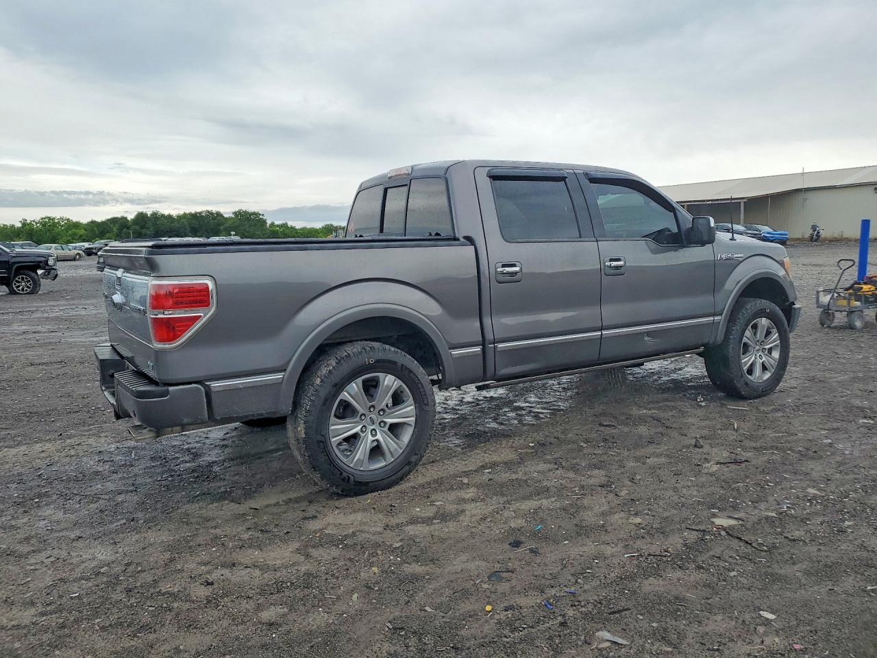 2010 Ford F150 Supercrew Gray vin: 1FTFW1EV2AFC60109