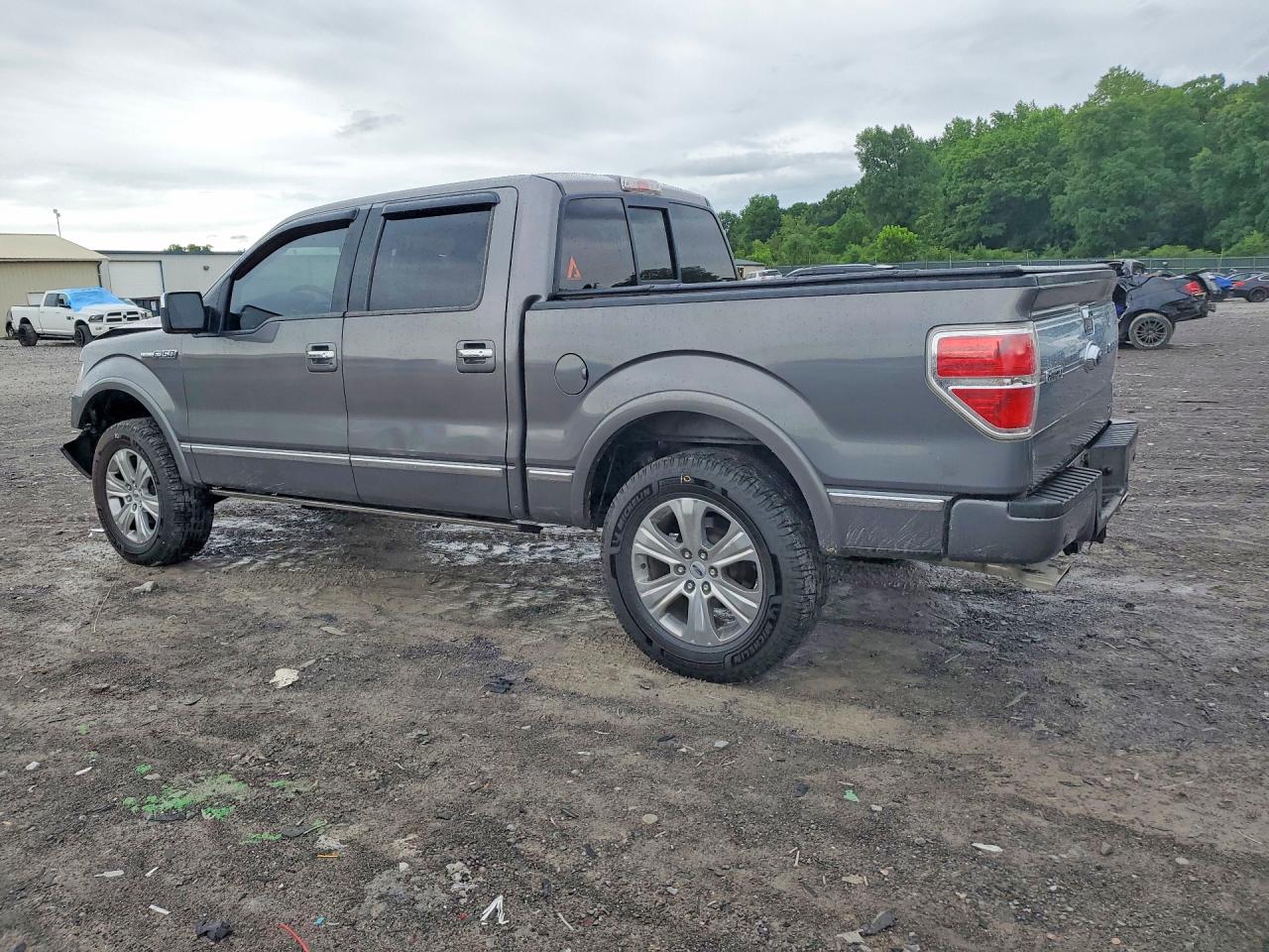 2010 Ford F150 Supercrew Gray vin: 1FTFW1EV2AFC60109