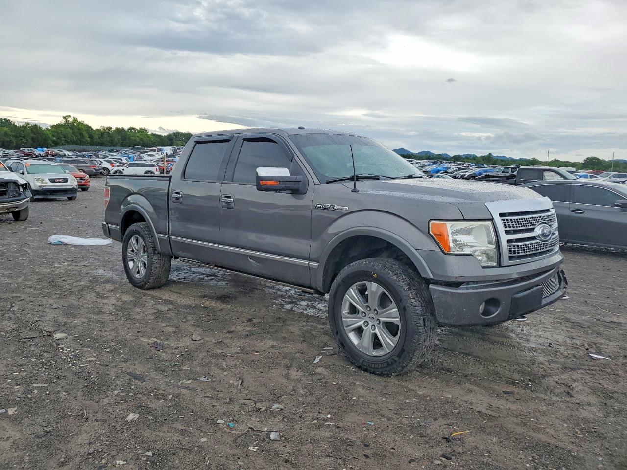 2010 Ford F150 Supercrew Gray vin: 1FTFW1EV2AFC60109
