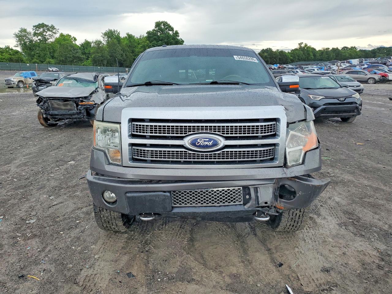 2010 Ford F150 Supercrew Gray vin: 1FTFW1EV2AFC60109