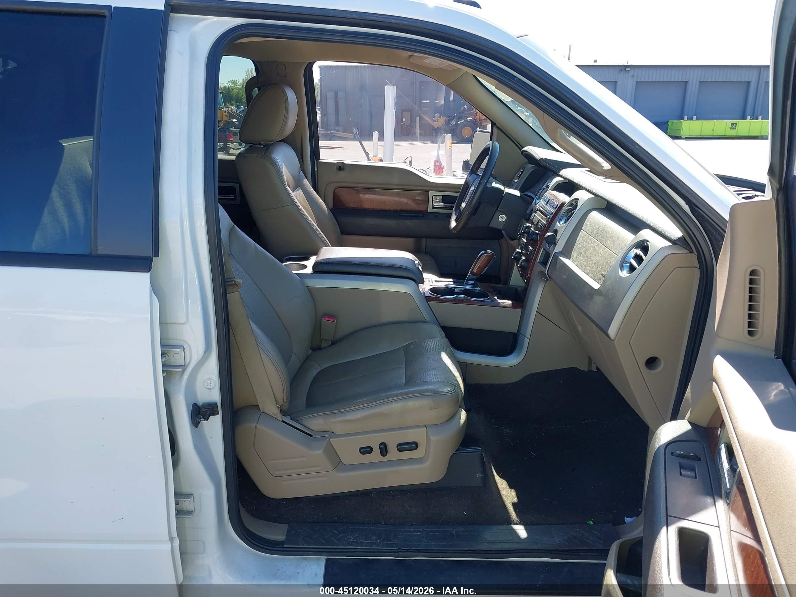 2010 Ford F-150 Fx4/harley-davidson/king Ranch/lariat/platinum/xl/xlt White vin: 1FTFW1EV2AFC76178
