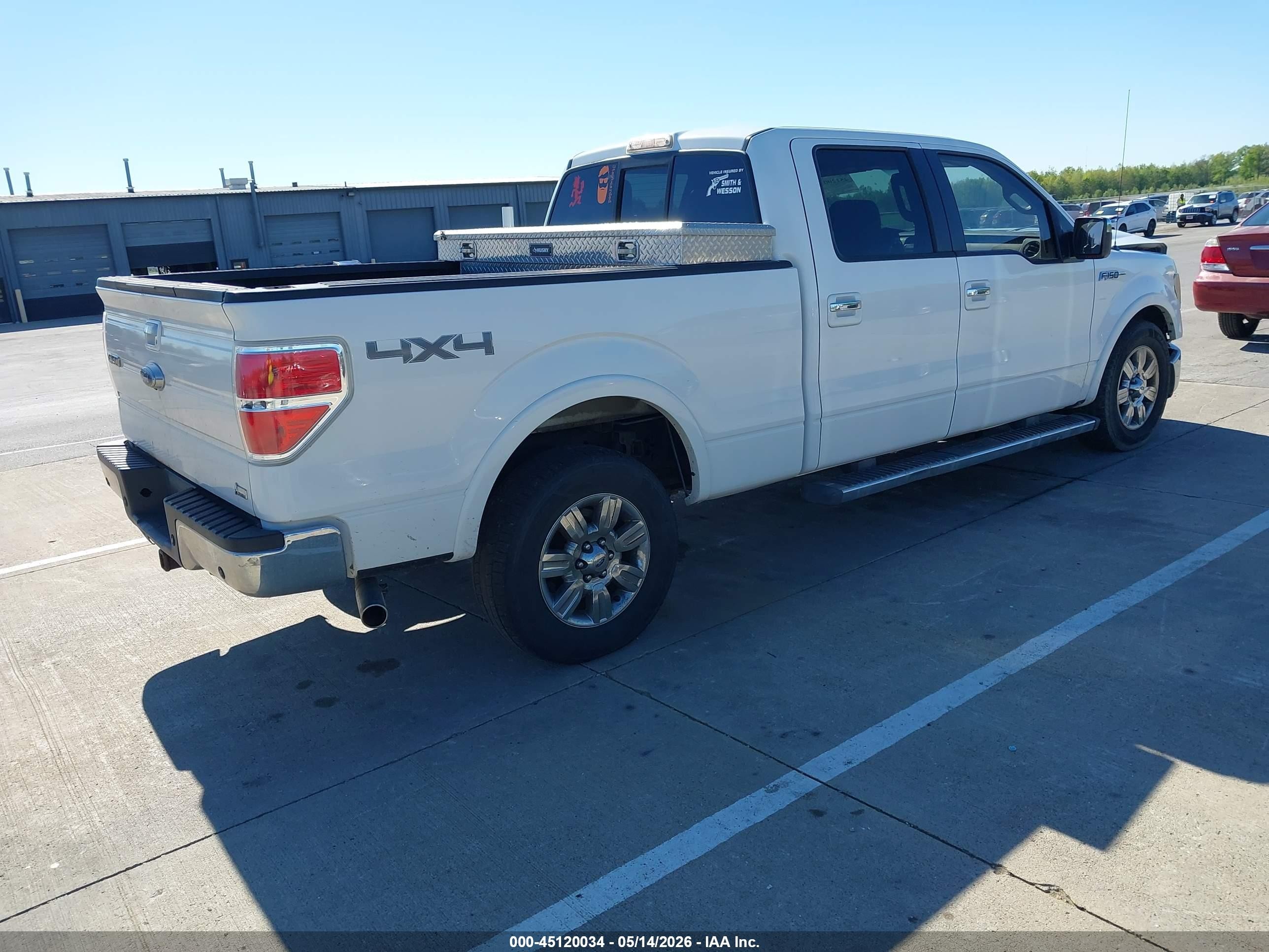 2010 Ford F-150 Fx4/harley-davidson/king Ranch/lariat/platinum/xl/xlt White vin: 1FTFW1EV2AFC76178