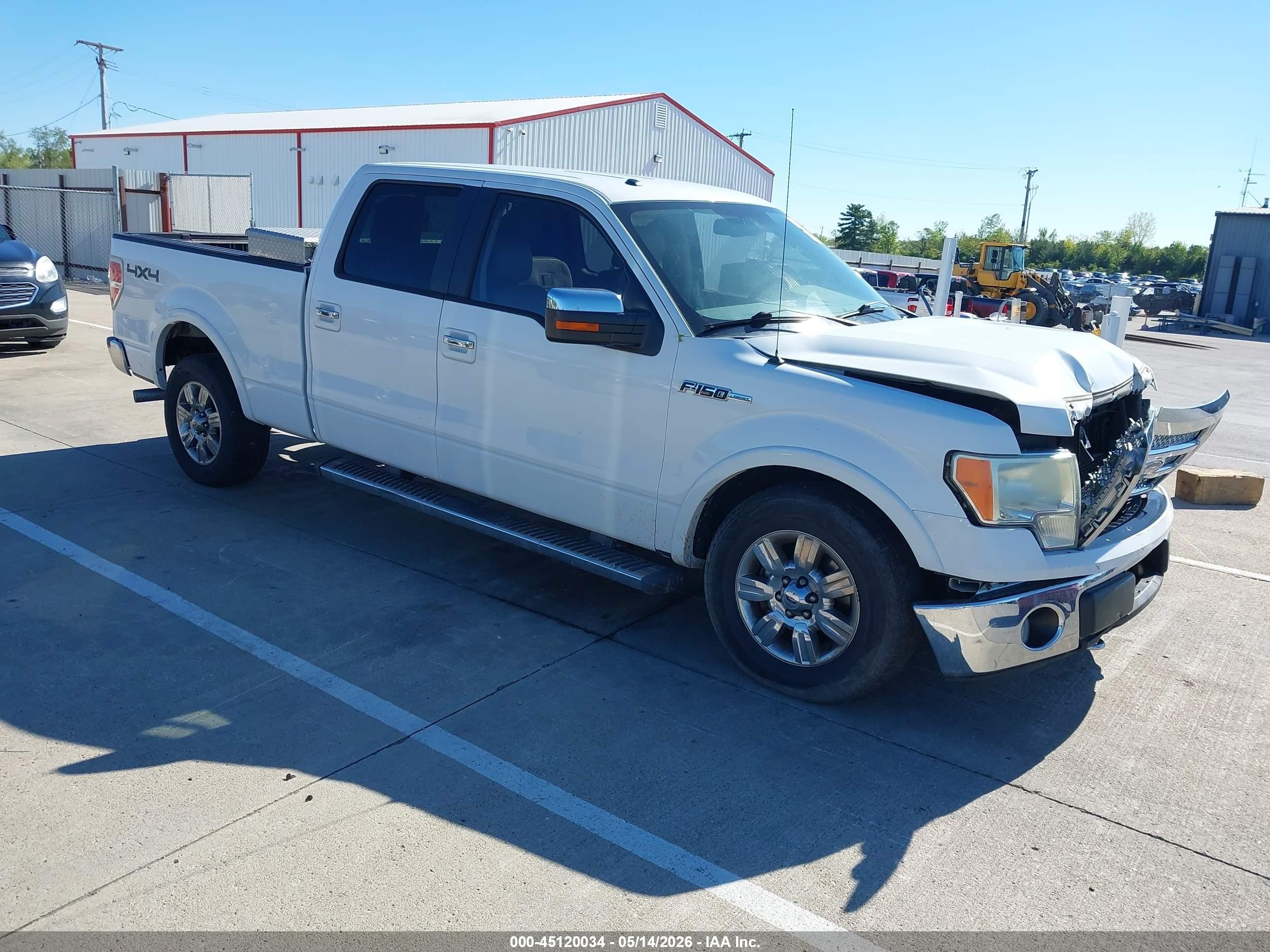 2010 Ford F-150 Fx4/harley-davidson/king Ranch/lariat/platinum/xl/xlt White vin: 1FTFW1EV2AFC76178
