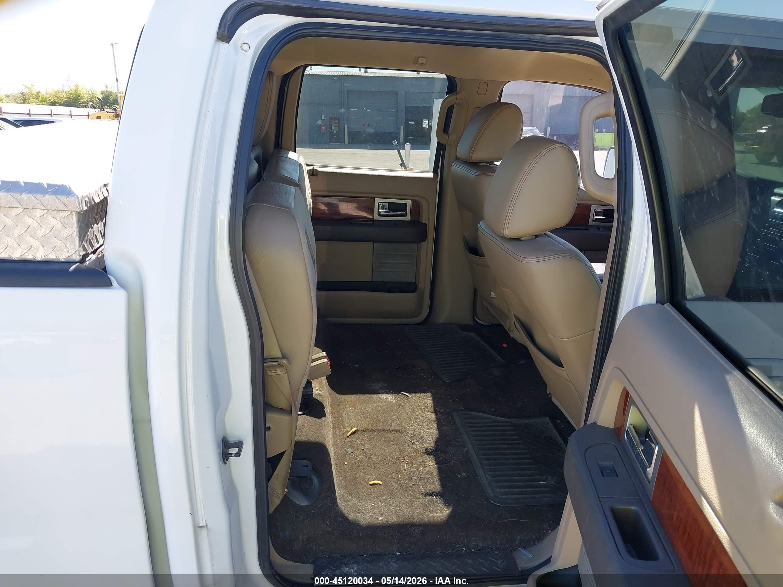 2010 Ford F-150 Fx4/harley-davidson/king Ranch/lariat/platinum/xl/xlt White vin: 1FTFW1EV2AFC76178
