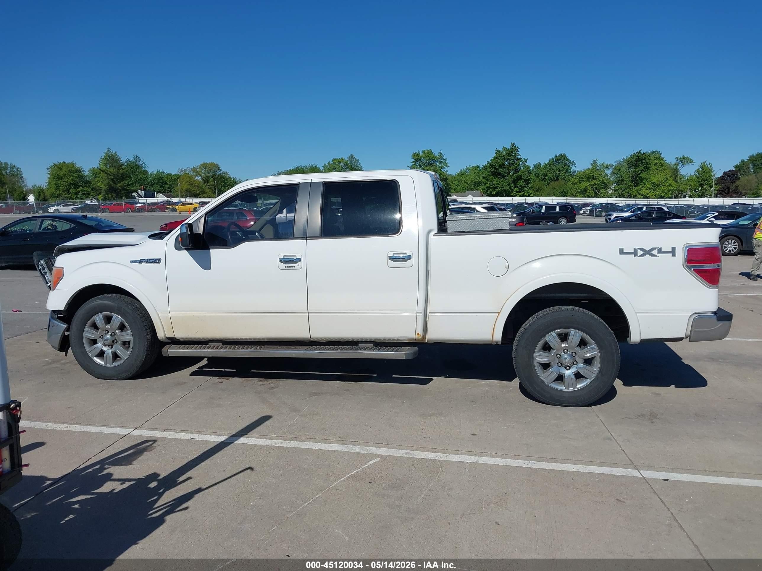 2010 Ford F-150 Fx4/harley-davidson/king Ranch/lariat/platinum/xl/xlt White vin: 1FTFW1EV2AFC76178