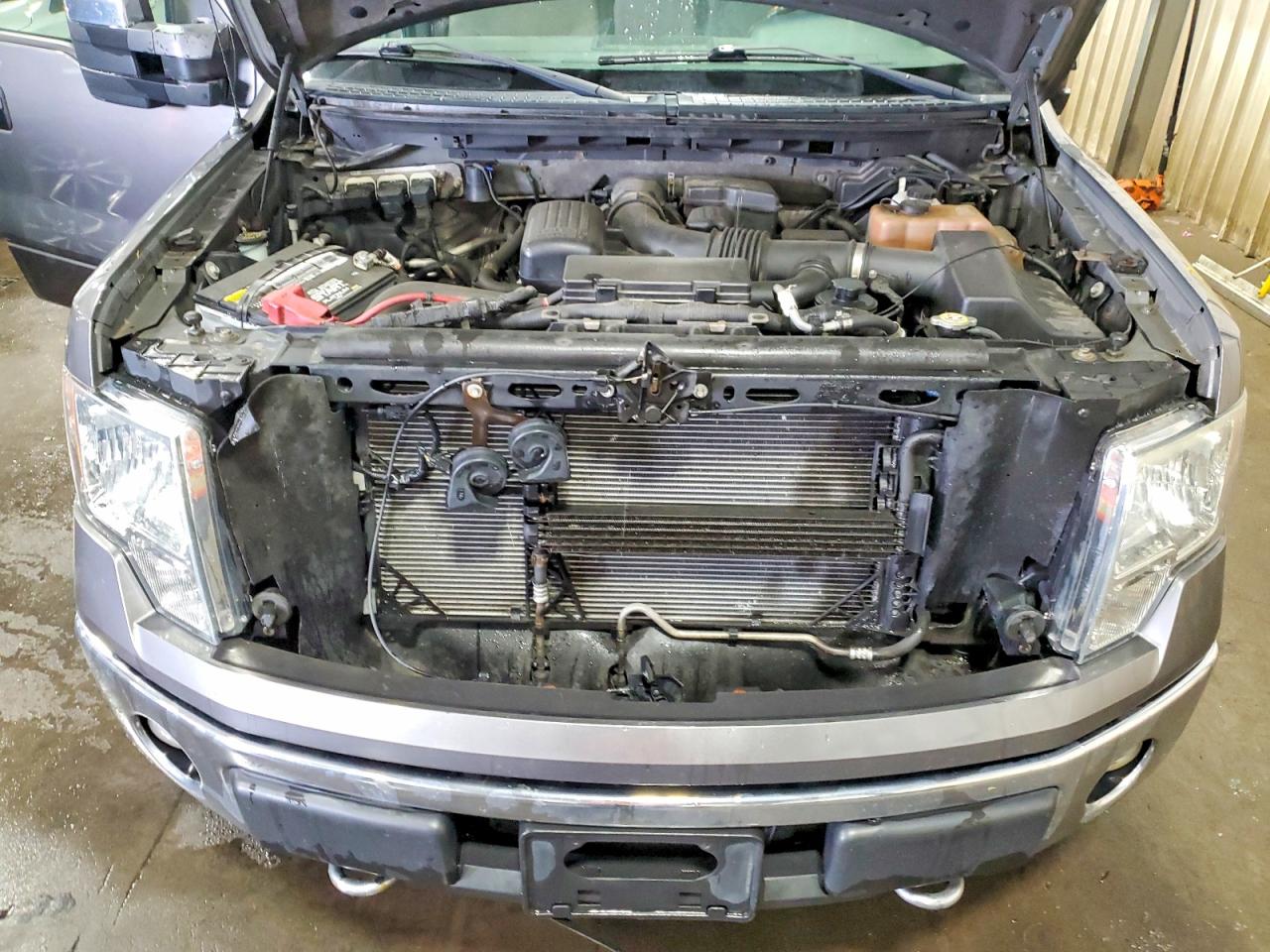 2010 Ford F150 Supercrew Gray vin: 1FTFW1EV2AFD33575