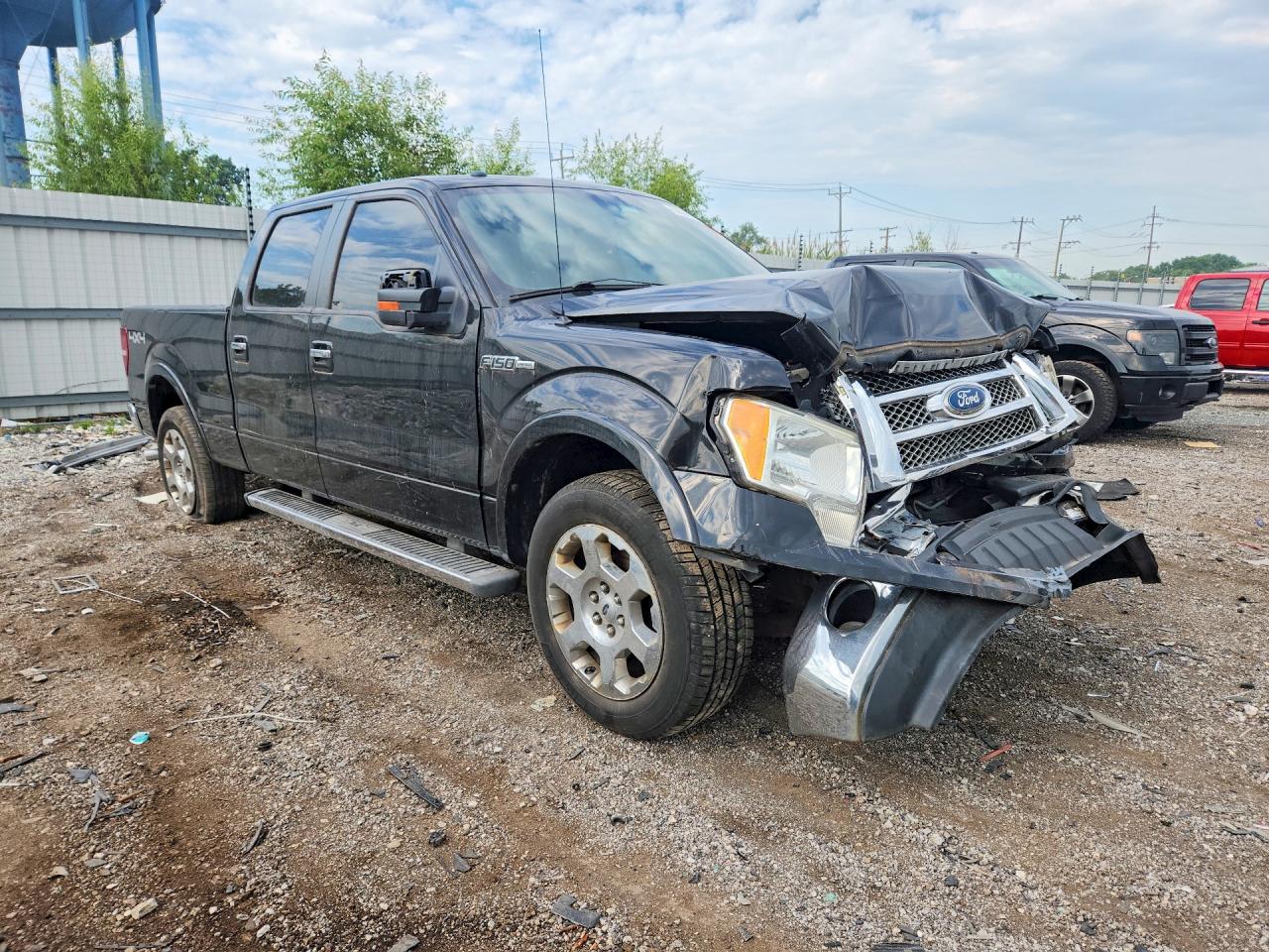 2010 Ford F150 Supercrew Black vin: 1FTFW1EV2AFD40431