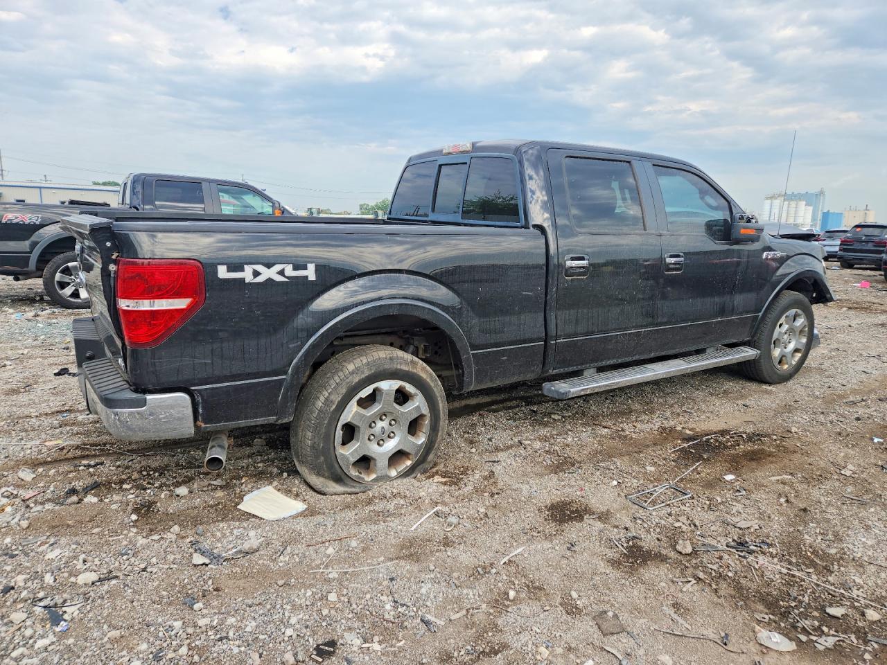 2010 Ford F150 Supercrew Black vin: 1FTFW1EV2AFD40431
