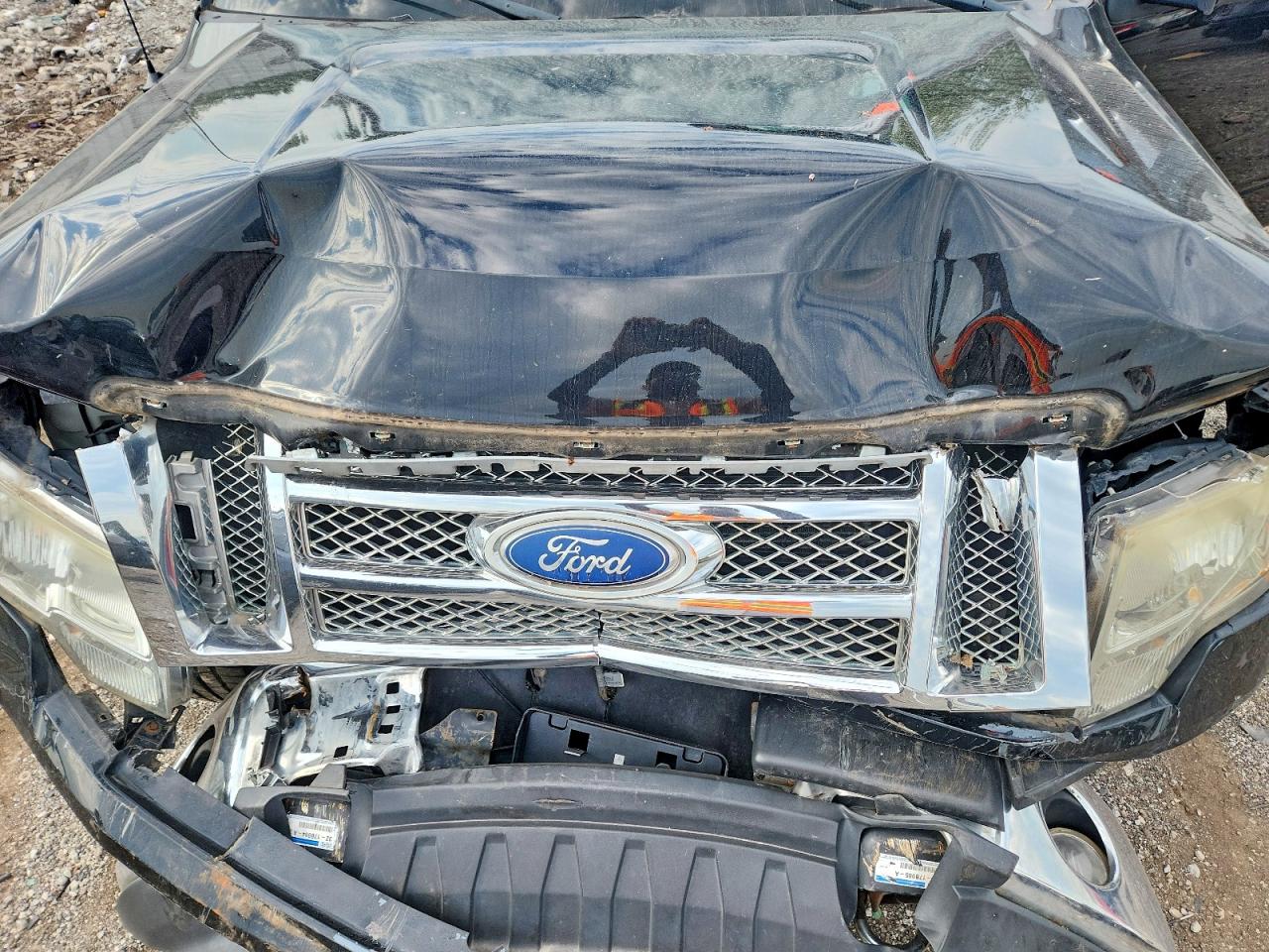 2010 Ford F150 Supercrew Black vin: 1FTFW1EV2AFD40431
