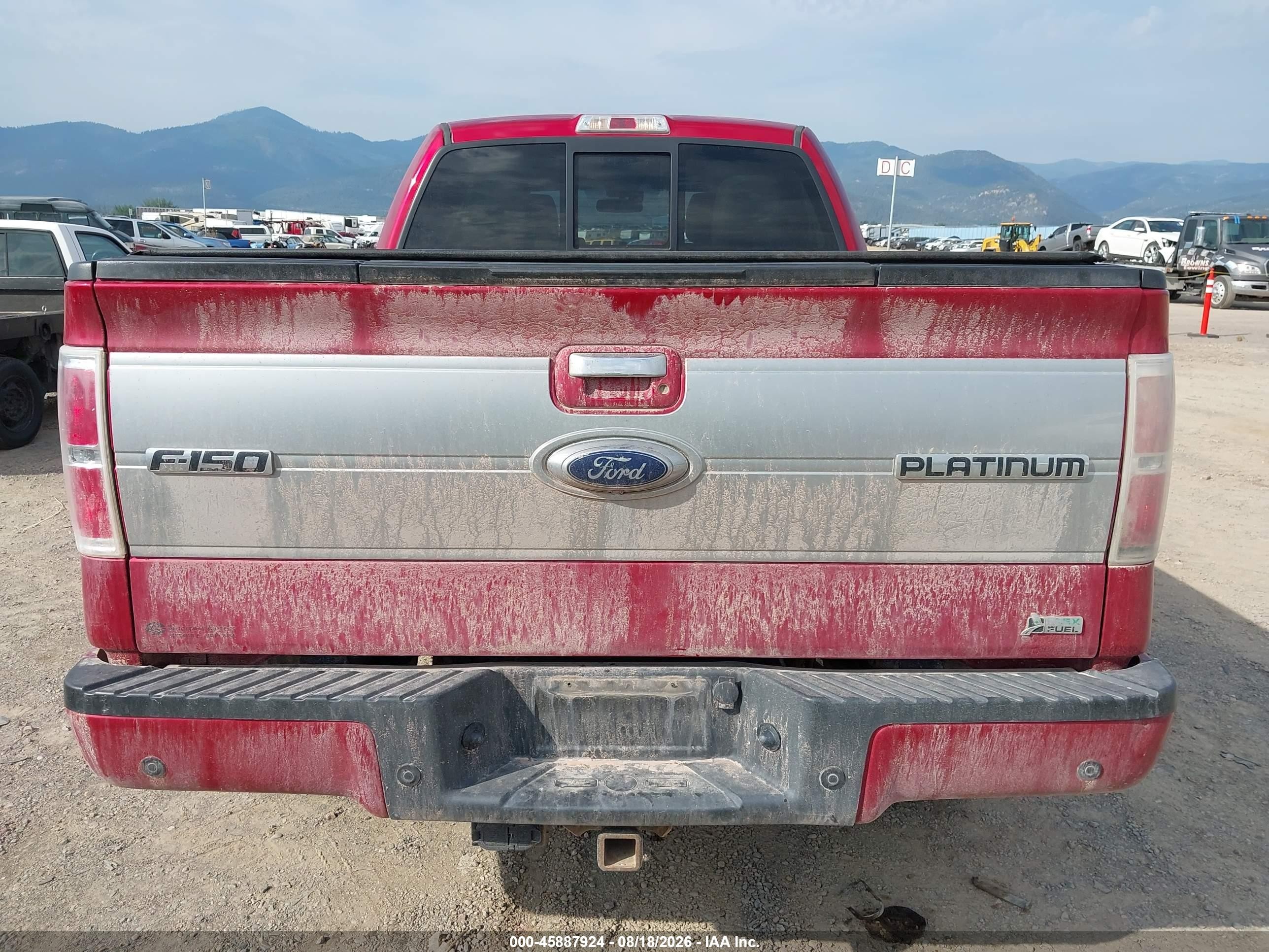 2010 Ford F-150   Красный vin: 1FTFW1EV2AFD67337