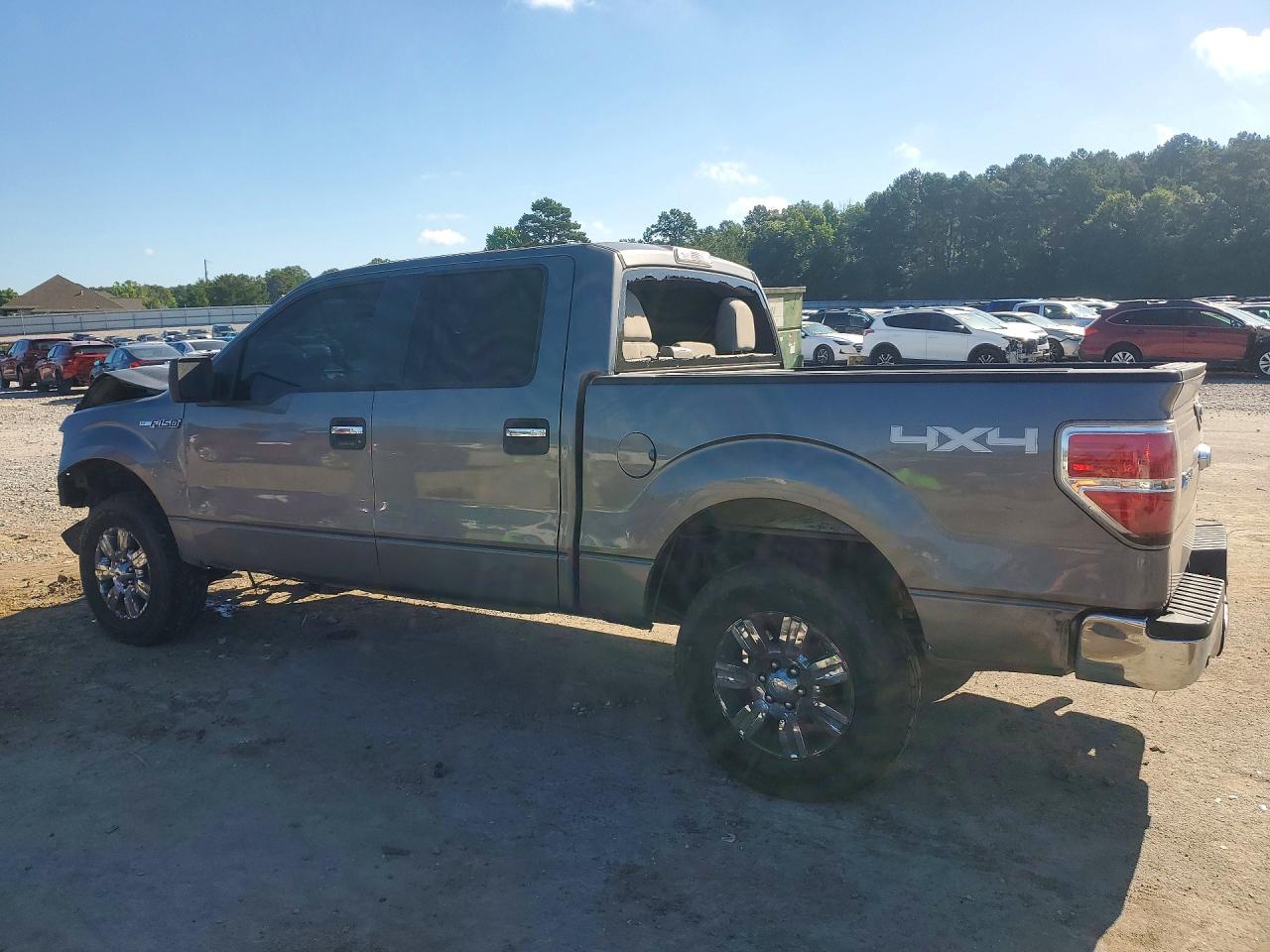 2010 Ford F150 Supercrew Gray vin: 1FTFW1EV2AFD84459