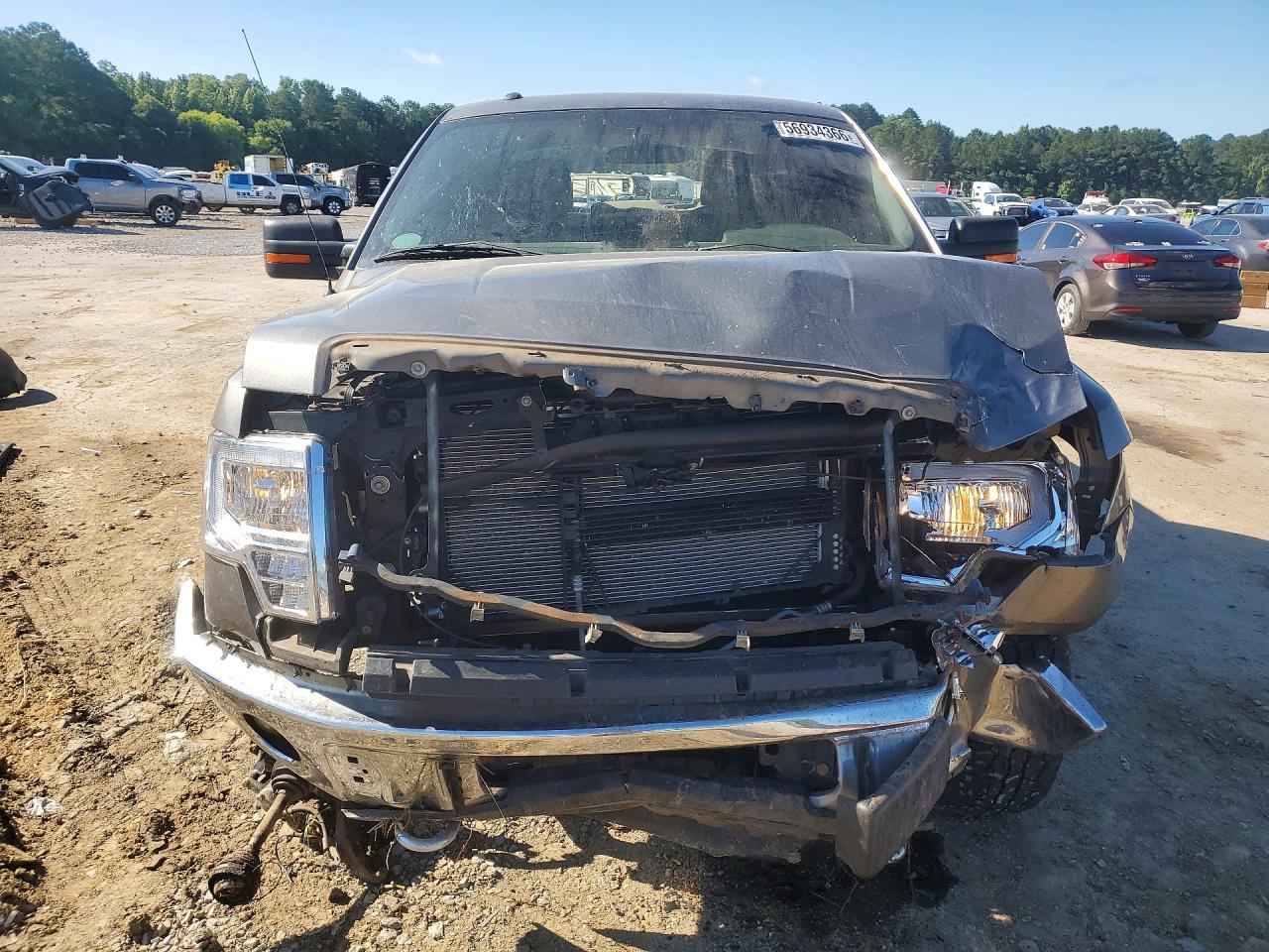 2010 Ford F150 Supercrew Gray vin: 1FTFW1EV2AFD84459