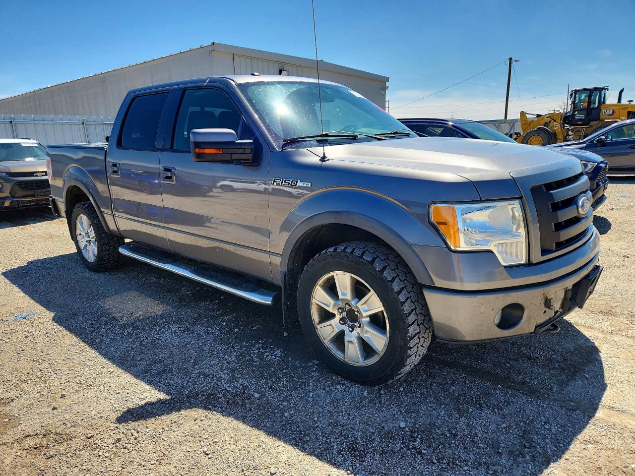 2010 Ford F150 Supercrew Gray vin: 1FTFW1EV2AFD88429