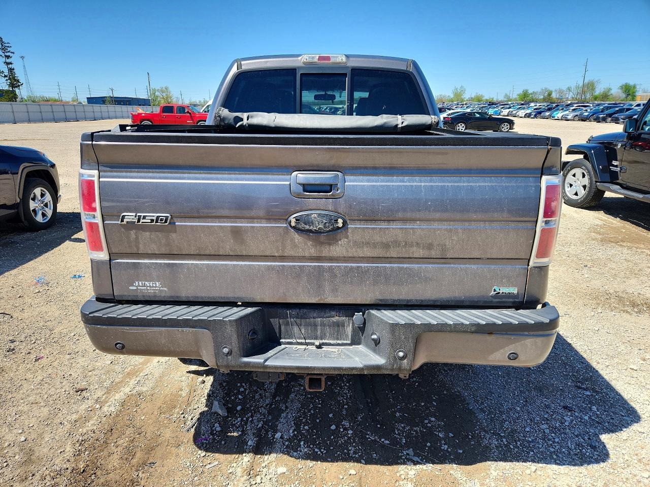 2010 Ford F150 Supercrew Gray vin: 1FTFW1EV2AFD88429