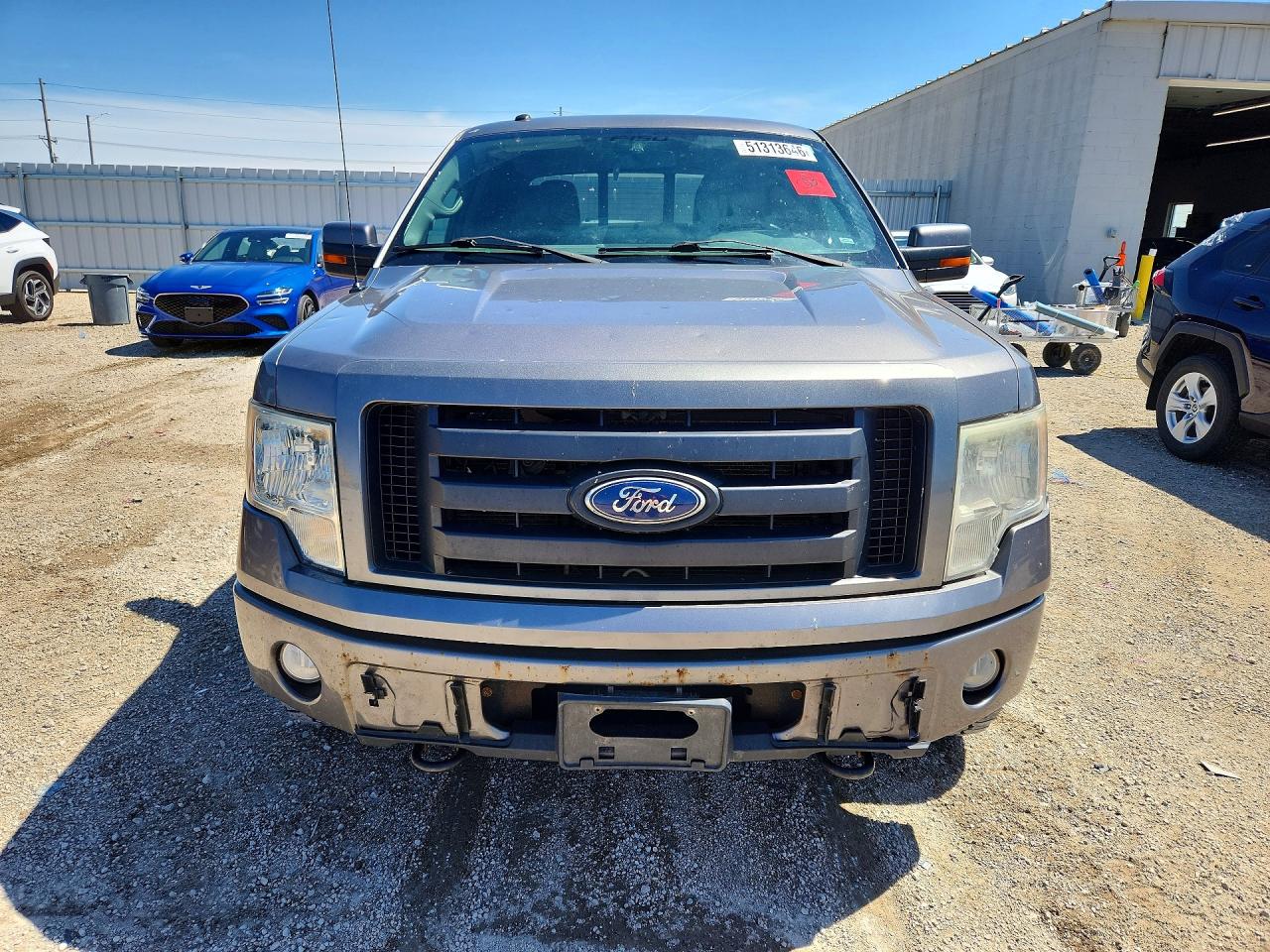 2010 Ford F150 Supercrew Gray vin: 1FTFW1EV2AFD88429