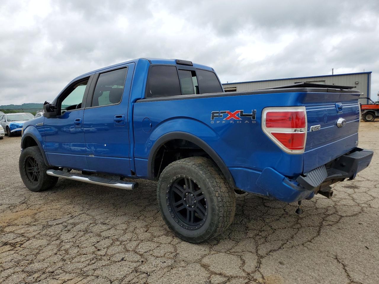 2010 Ford F150 Supercrew Blue vin: 1FTFW1EV2AKA14345