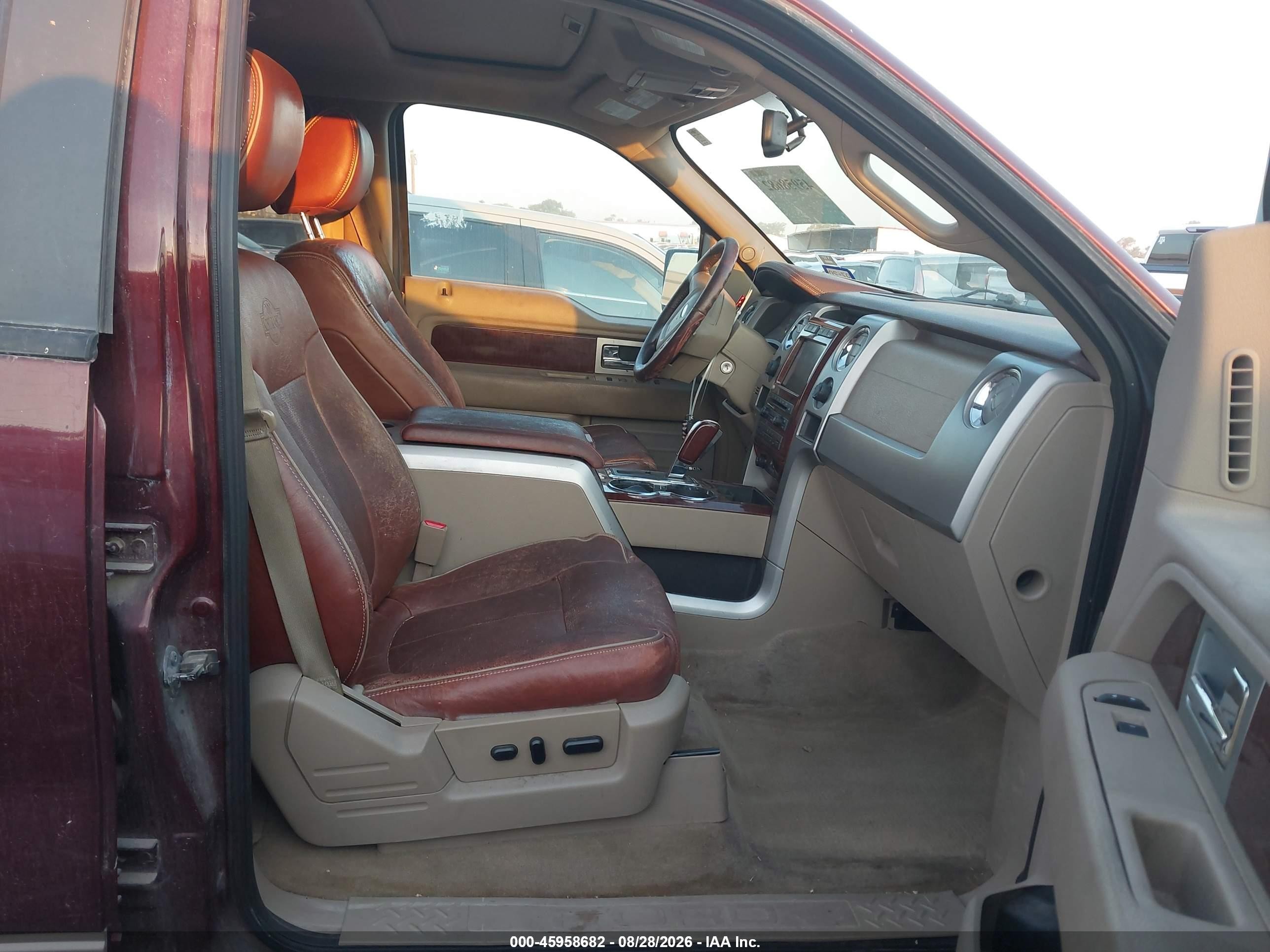2010 Ford F-150 Fx4/harley-davidson/king Ranch/lariat/platinum/xl/xlt Темно-бордовый vin: 1FTFW1EV2AKB69669