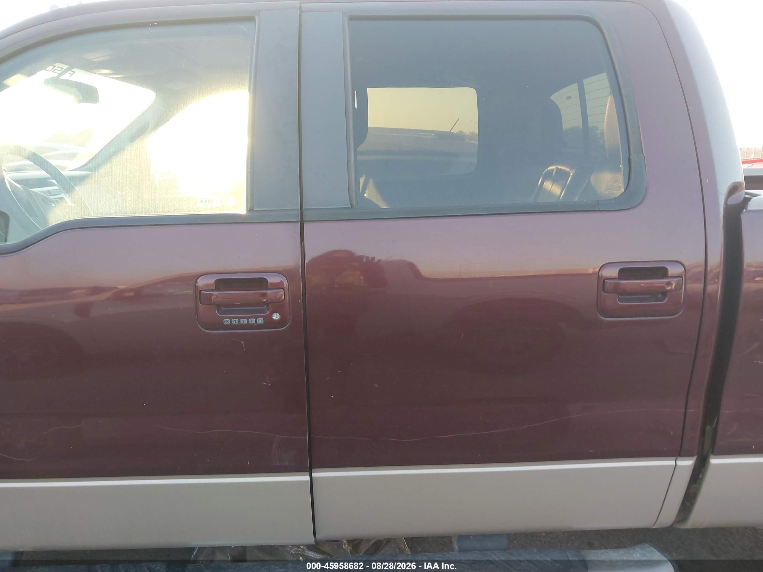 2010 Ford F-150 Fx4/harley-davidson/king Ranch/lariat/platinum/xl/xlt Темно-бордовый vin: 1FTFW1EV2AKB69669