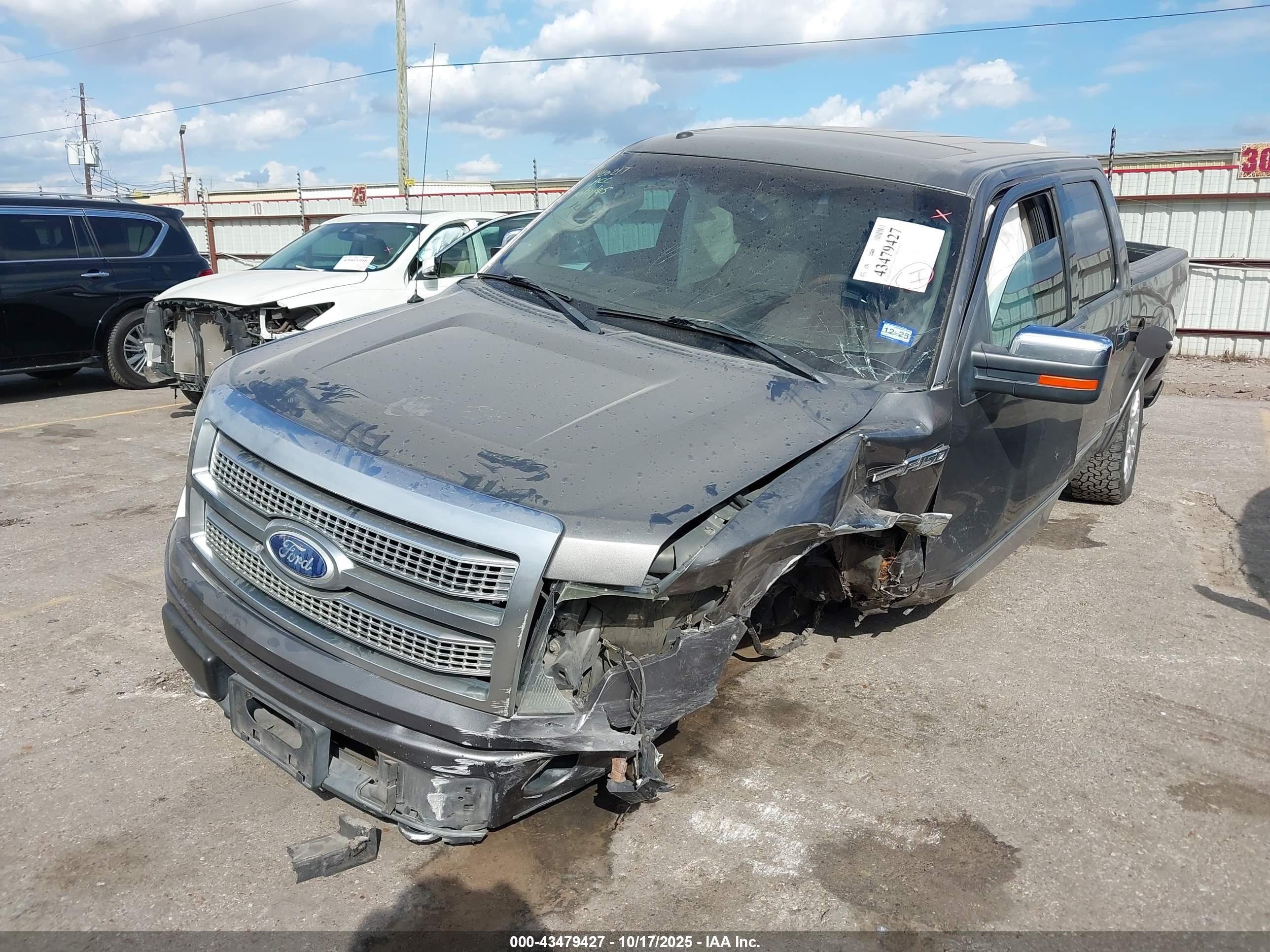 2010 Ford F-150 Fx4/harley-davidson/king Ranch/lariat/platinum/xl/xlt Tan vin: 1FTFW1EV3AFA13990