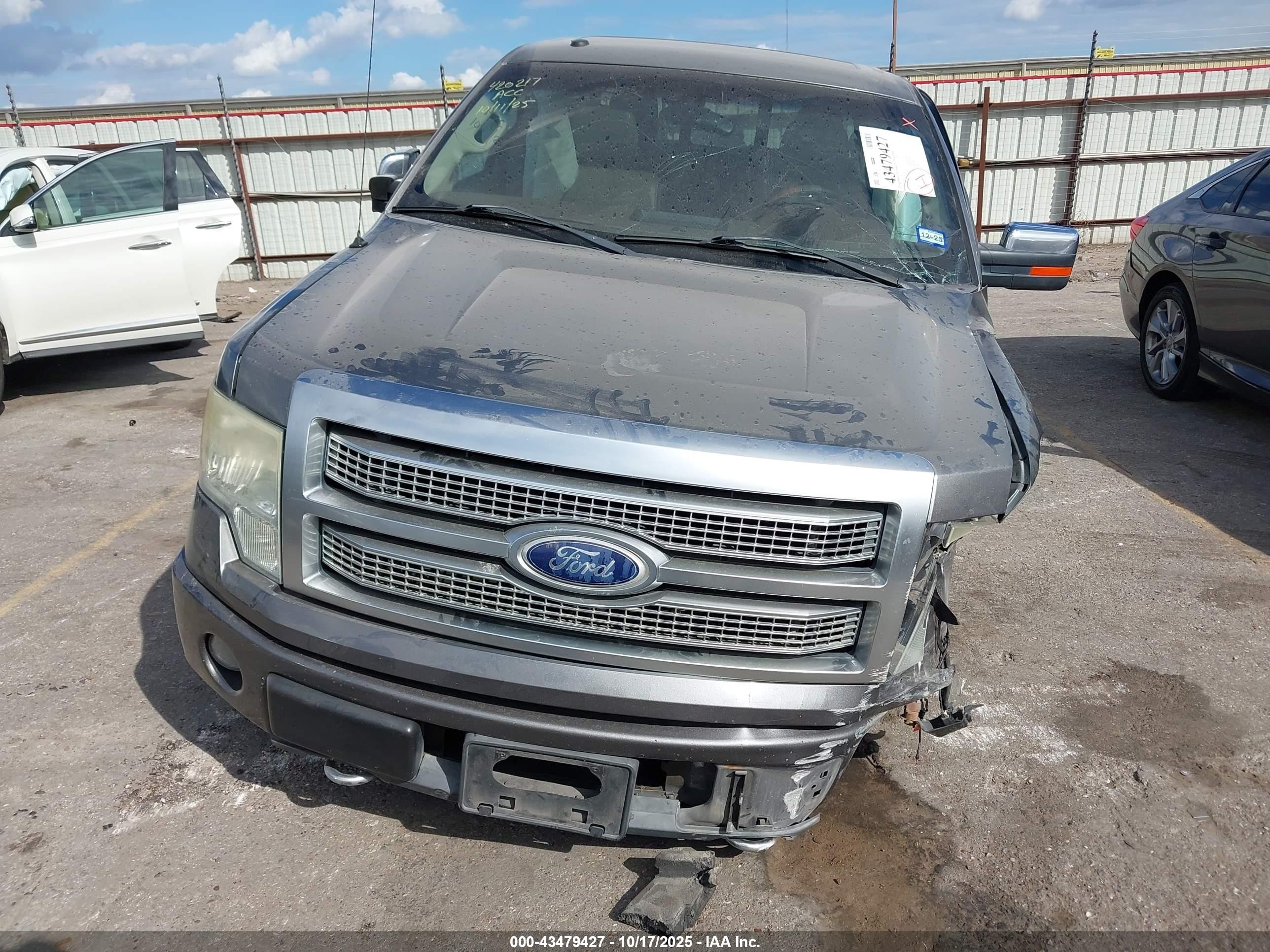 2010 Ford F-150 Fx4/harley-davidson/king Ranch/lariat/platinum/xl/xlt Tan vin: 1FTFW1EV3AFA13990