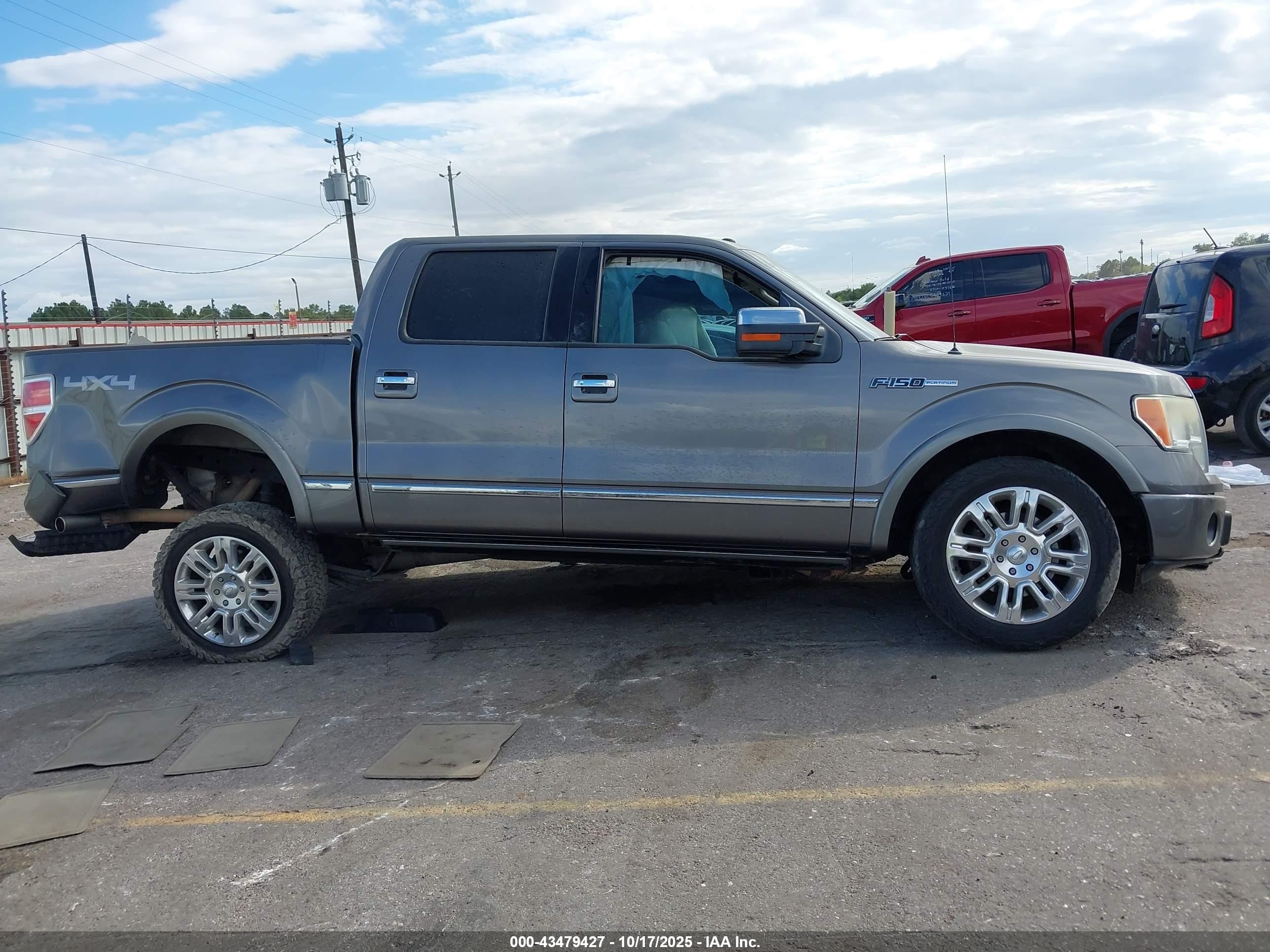 2010 Ford F-150 Fx4/harley-davidson/king Ranch/lariat/platinum/xl/xlt Tan vin: 1FTFW1EV3AFA13990